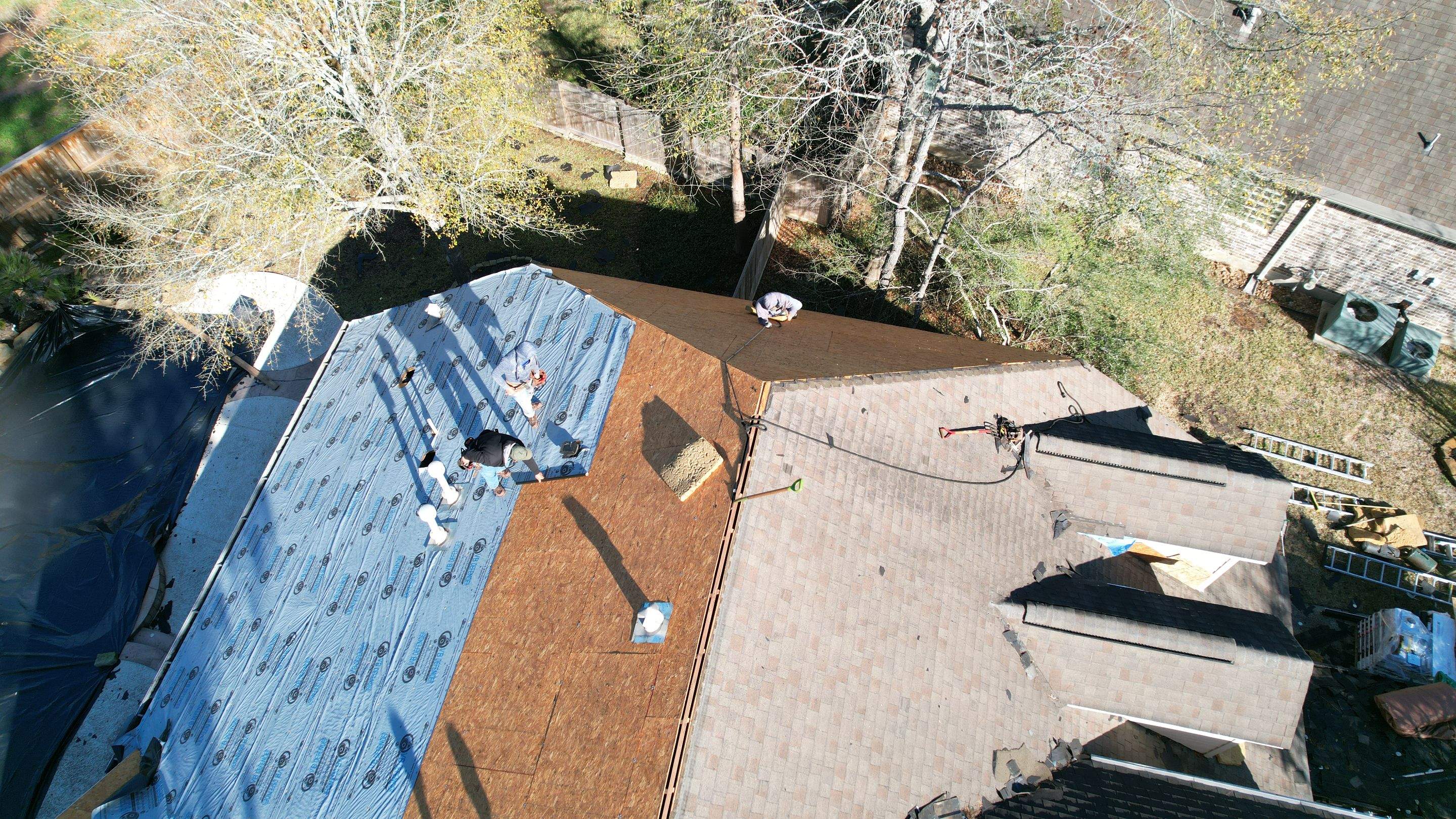 GAF Timberline Roof with Ridge Vent — Spring, TX by PL Roofing & SB Roofing, LLC.