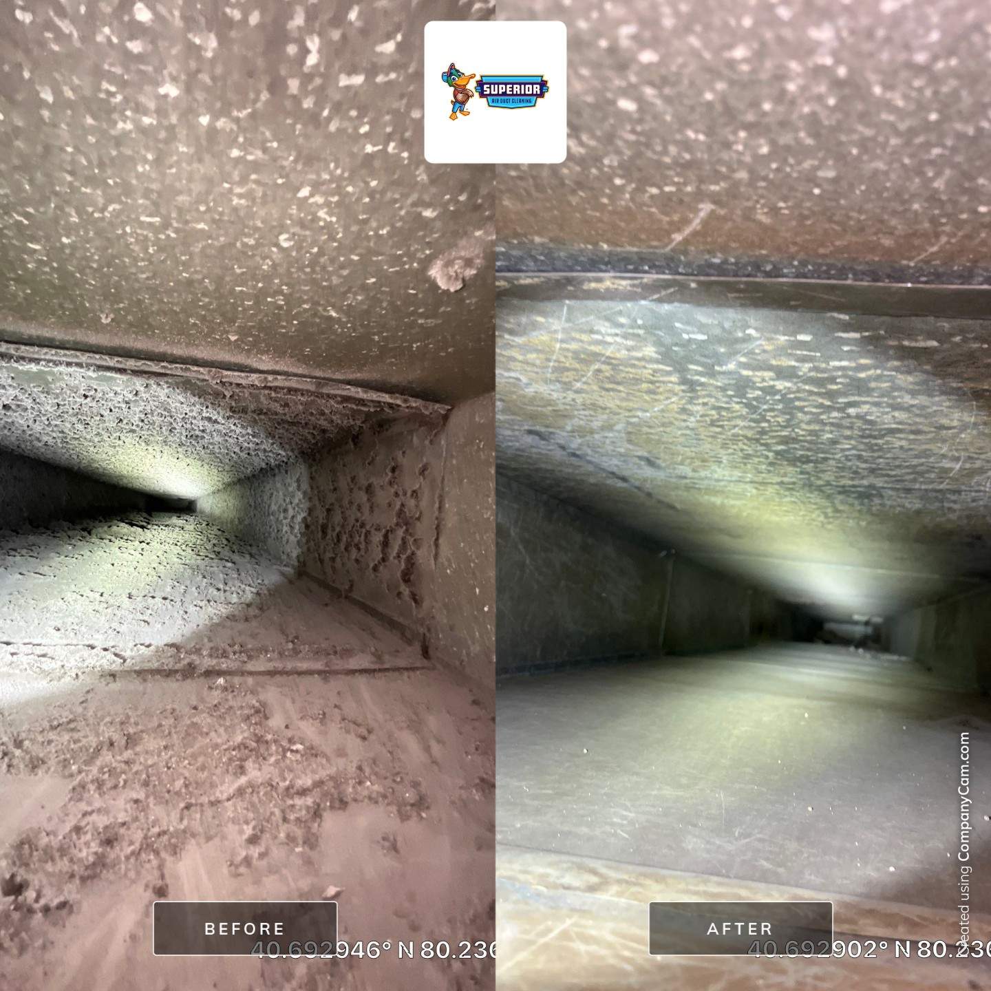 Air Duct Cleaning With a Vacuum Truck in Freedom, PA by Superior Air Duct Cleaning