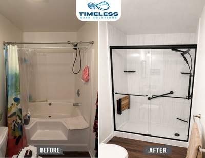 Shower Project in Bangor, PA