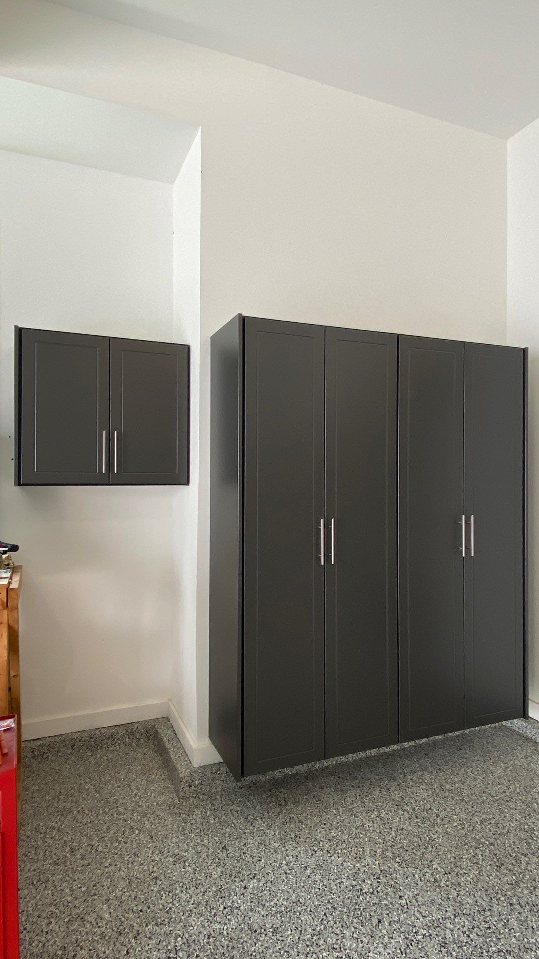 Matt P. adds storage to his garage! by Banner Garage