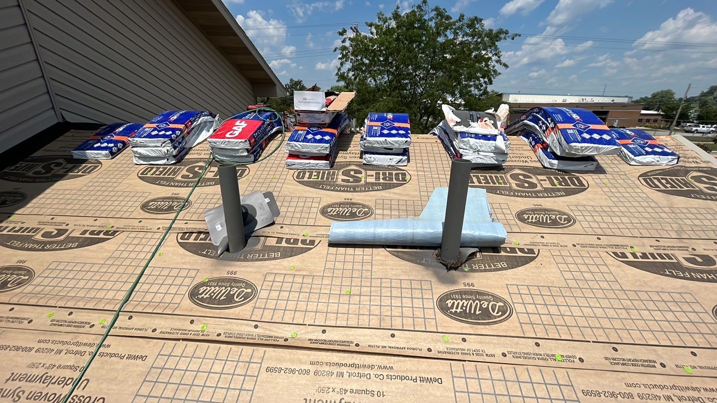 Residential Roofing Installation using GAF Timberline HDZ Weathered Wood by Nitro Roofing and Construction