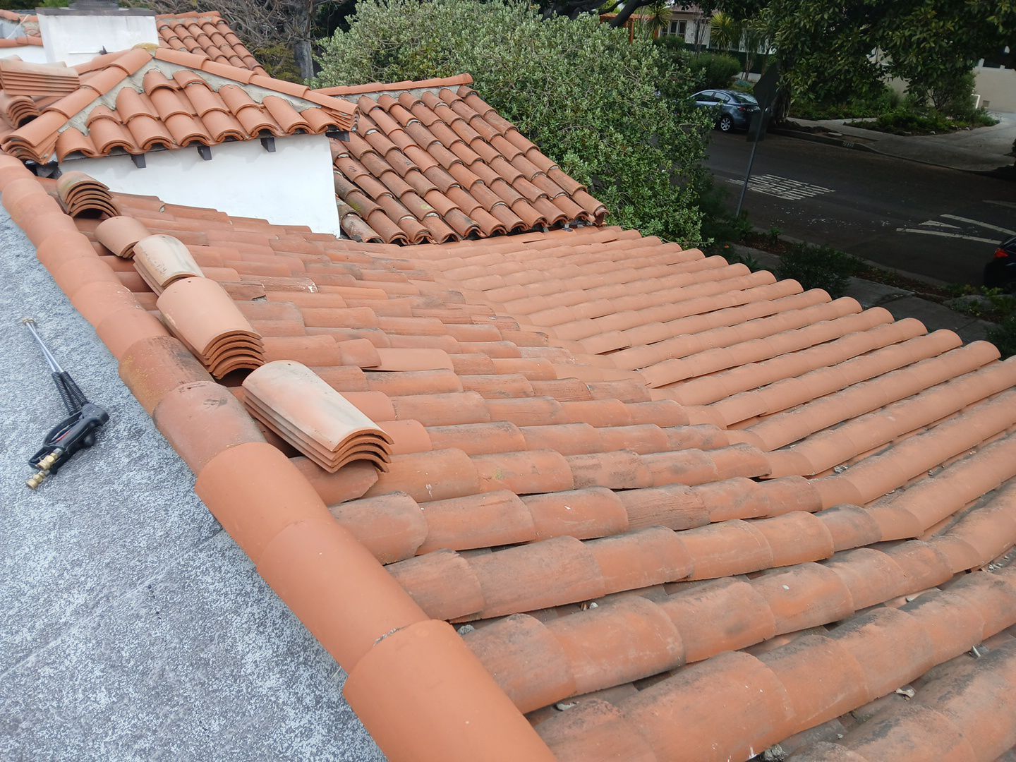 Tile Reset & Silicone Coating using American Standard Coatings Silicone-S by Hull Brothers Roofing