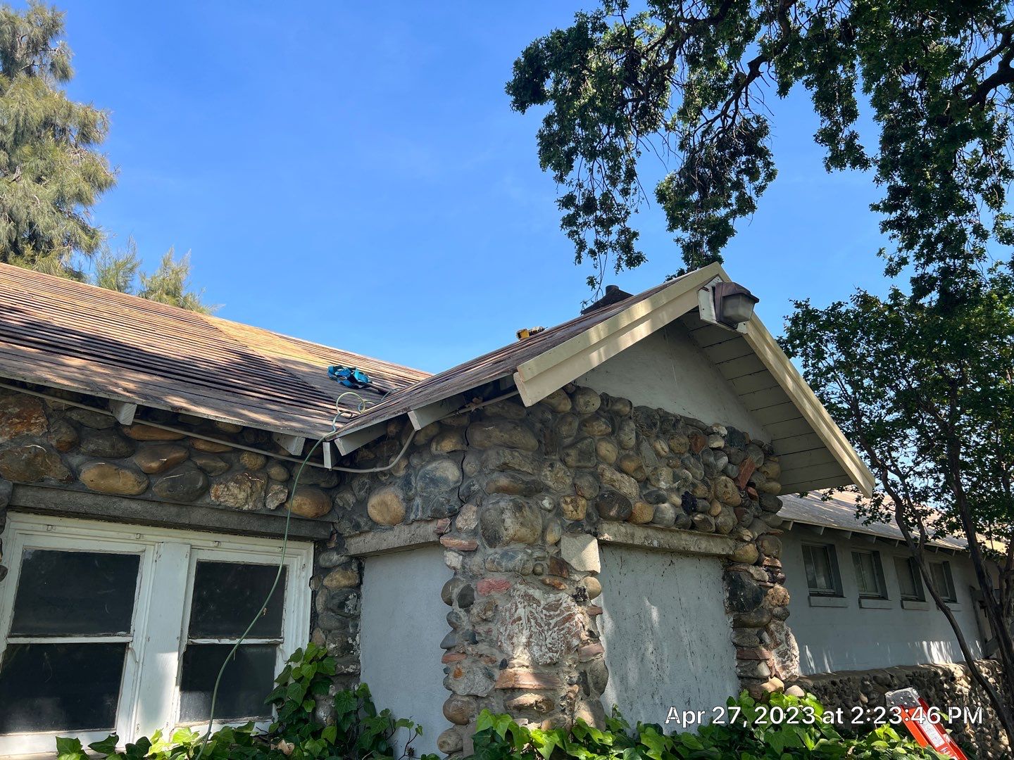 Certainteed Landmark Solaris shingle job at Merced Fairgrounds by Straight Edge Roofing Inc