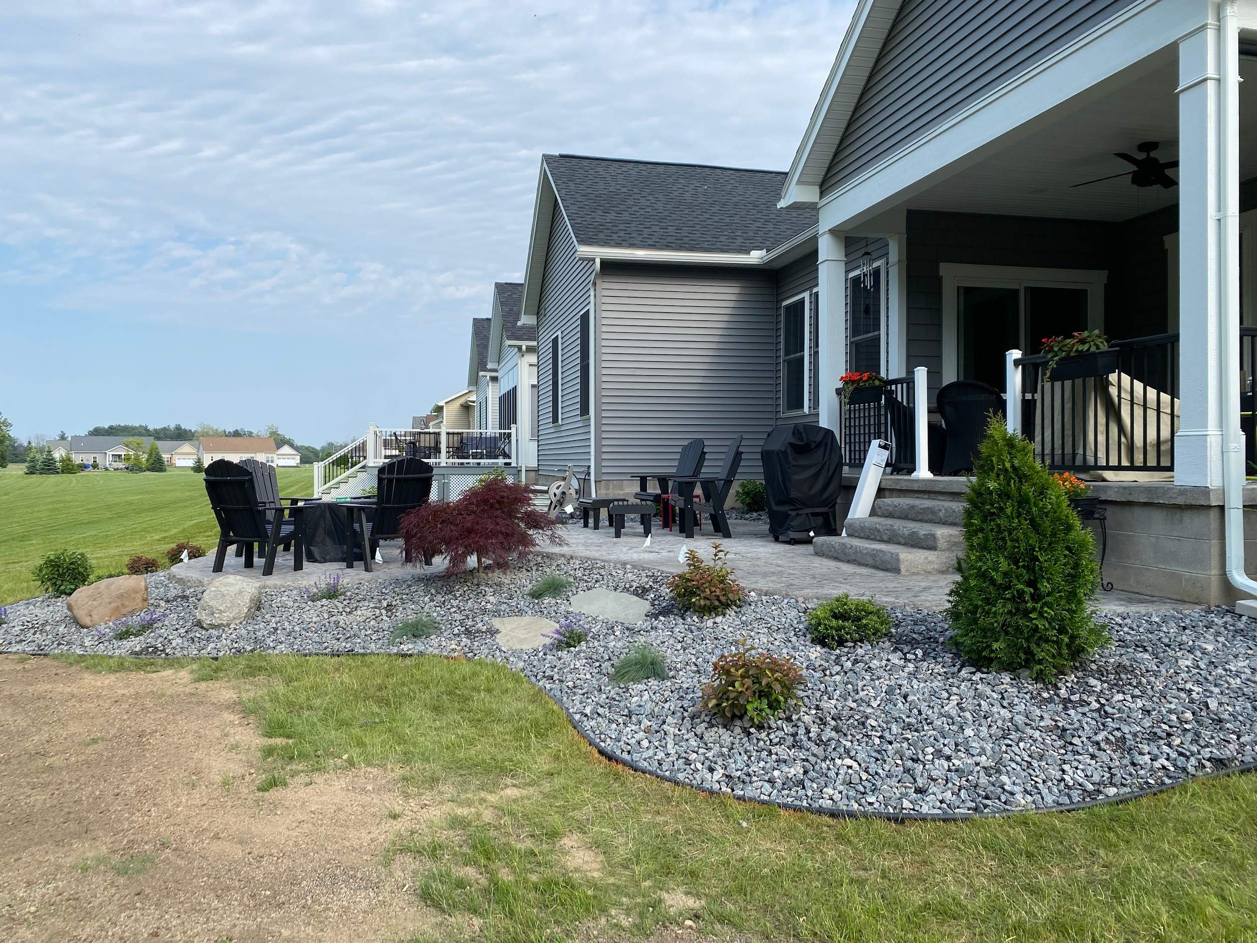 Heavystone Textured Stamped Patio by NG Masonry & Construction LLC