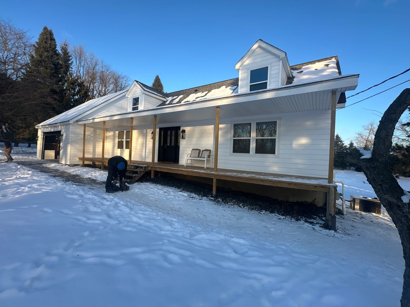 Siding Replacement using Ascend 7" Composite by 180 Contractors