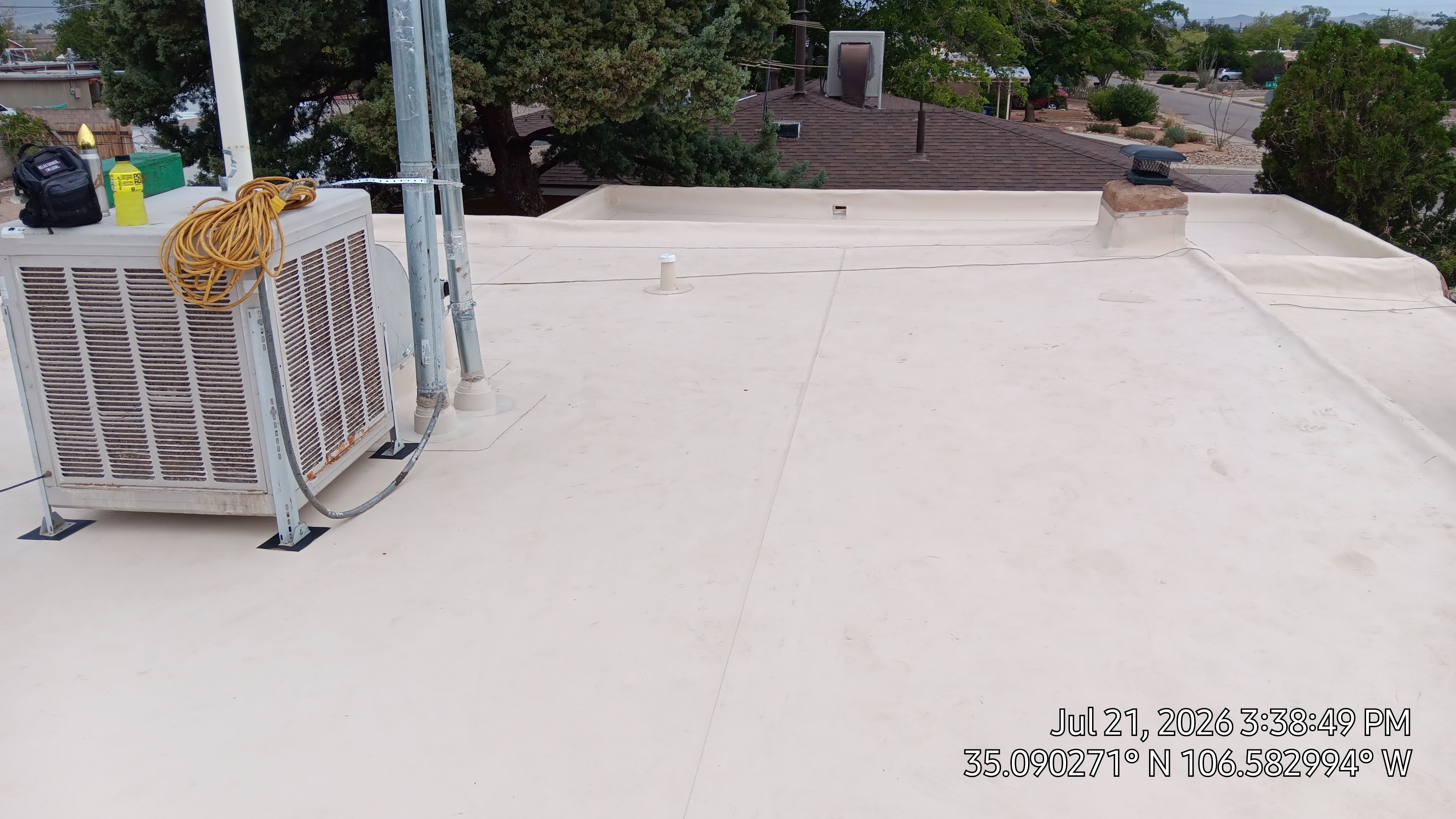 Albuquerque TPO Roof Replacement With EPS Taper slope by Doyle Roof Masters Inc