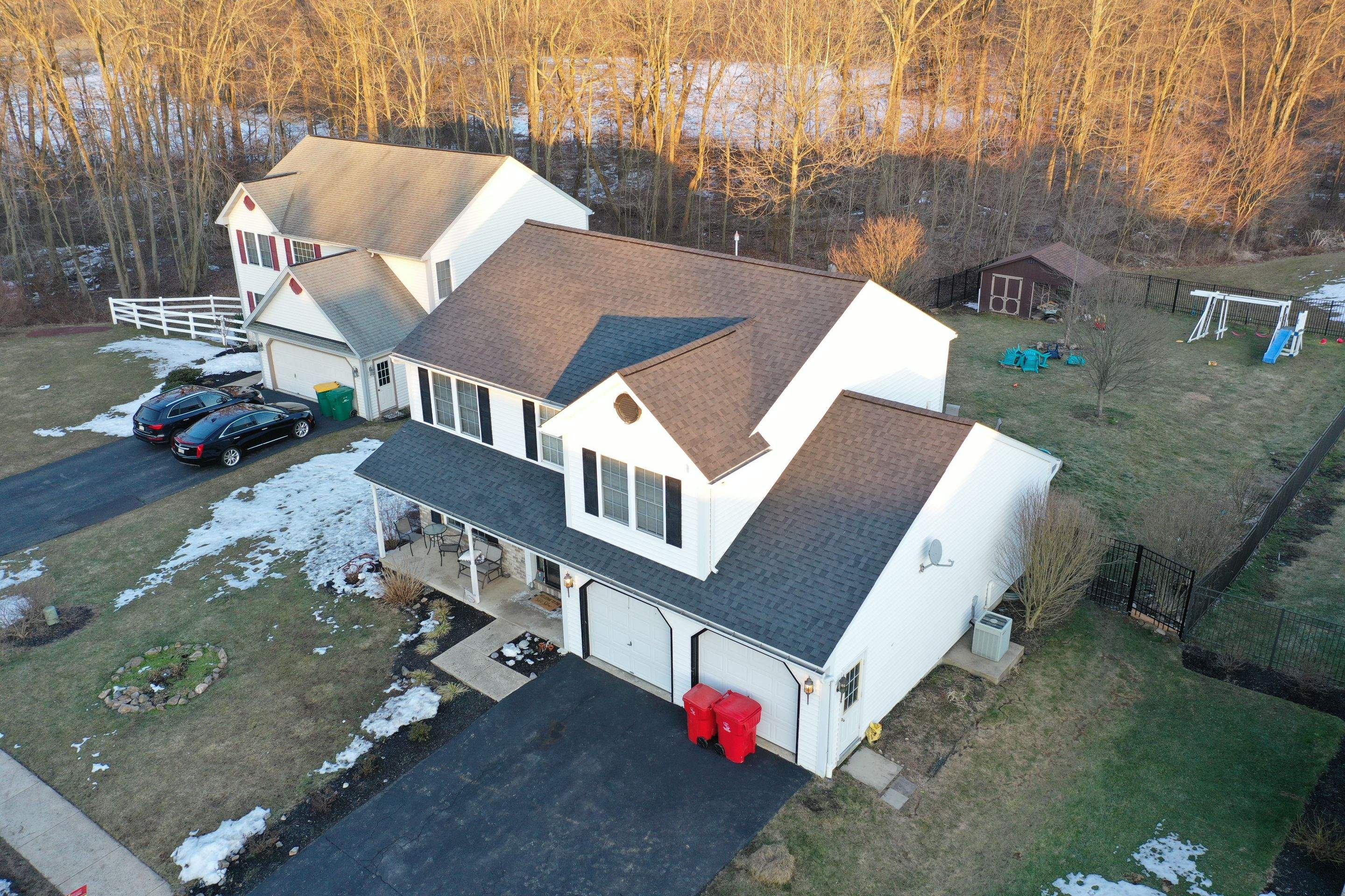 Roofing Installation using CertainTeed Landmark - Moire Black by Storm Guard of Ches-Mont PA