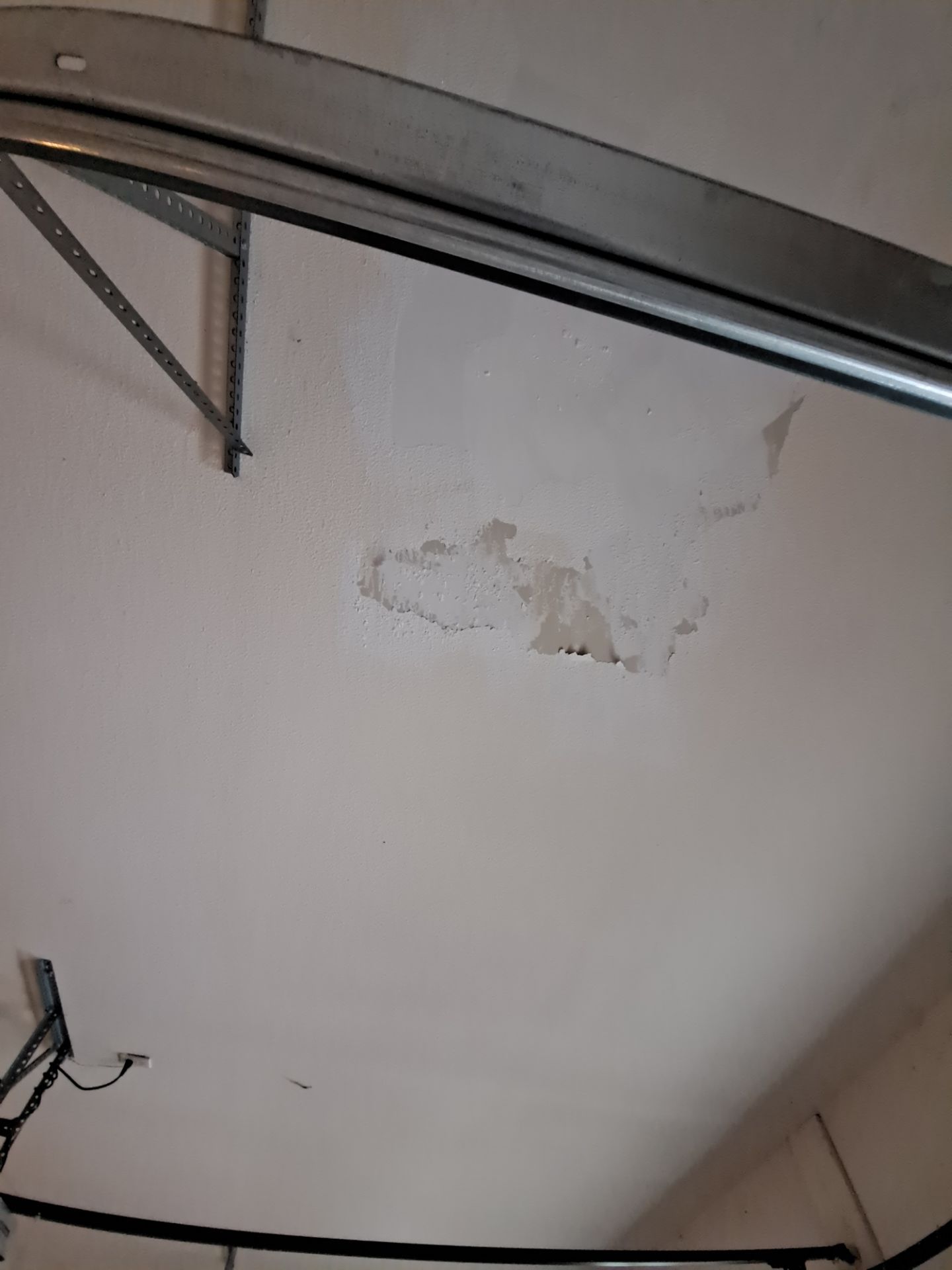 Garage dry wall repair/ re-texture, re-paint by Gordon Painting