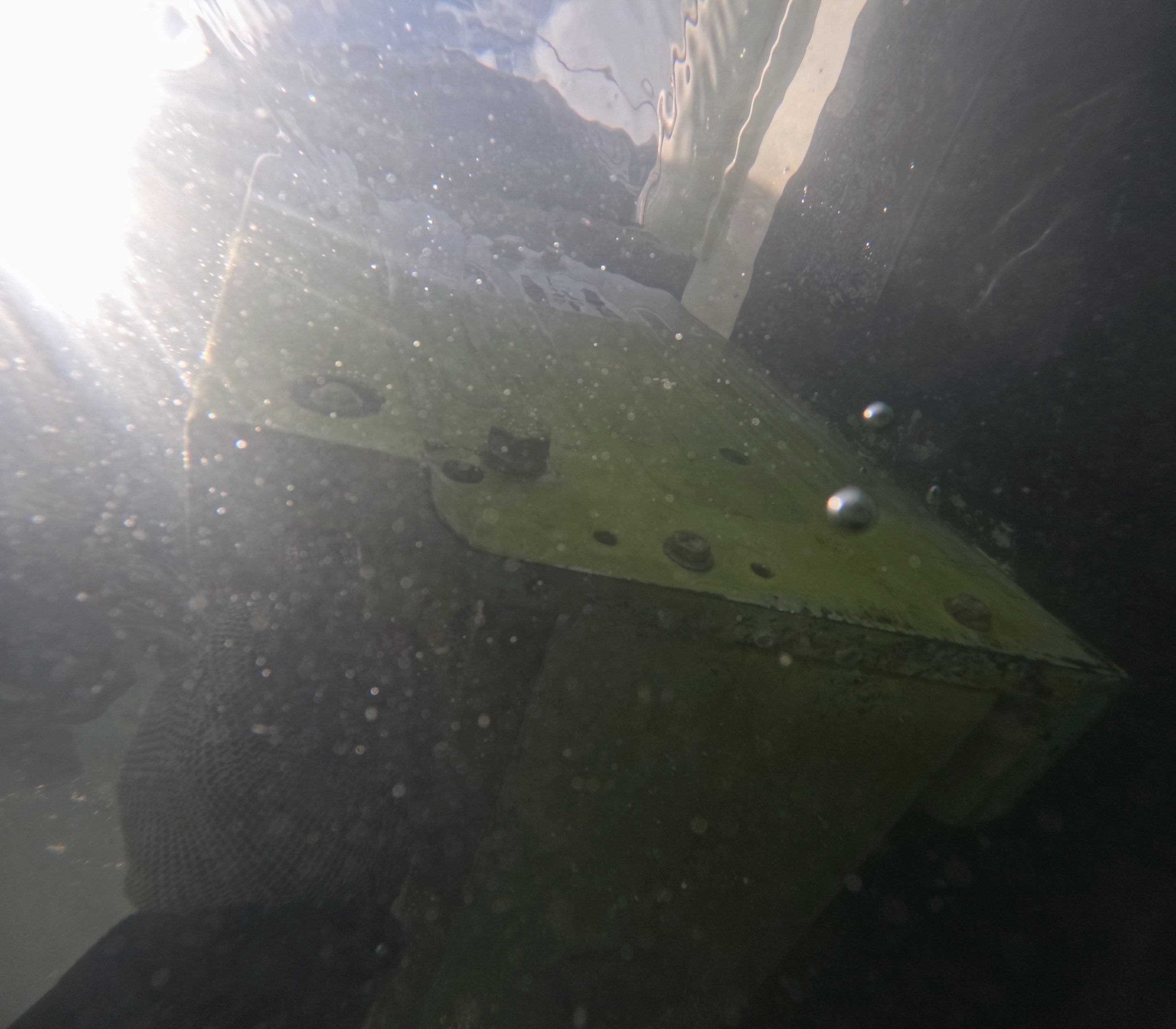 Project in Marco island, FL by Florida Hull Cleaning 