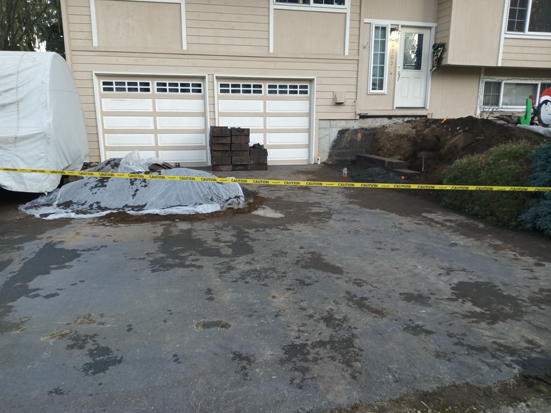 Concrete Front Stair Repair | Bothell  by Jireh Asphalt & Concrete Inc 