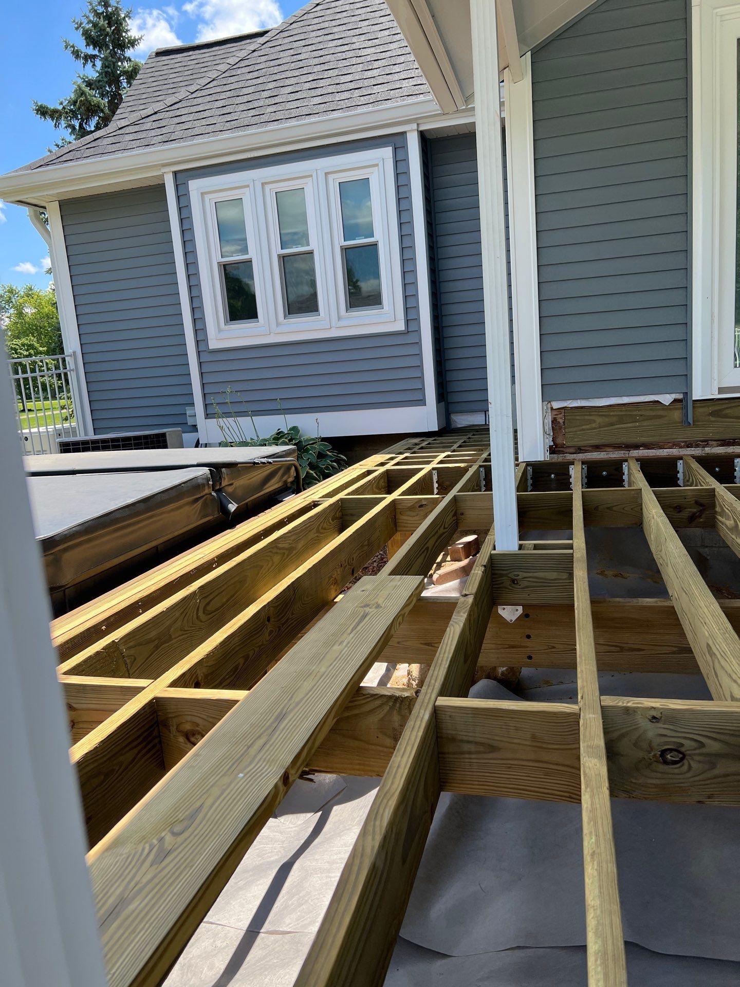 New Deck Build by Clark Builders LLC