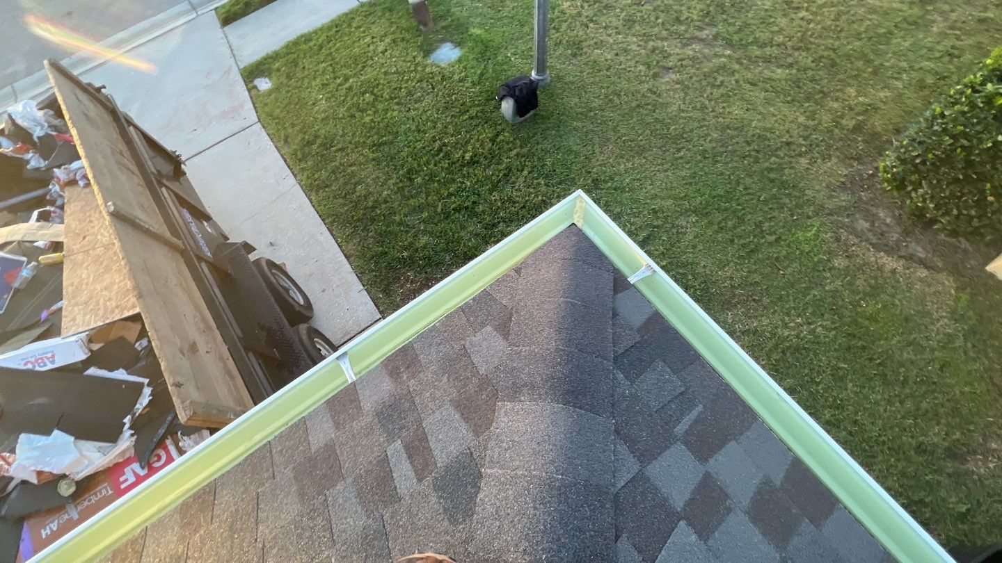 Residential Roofing Installation using GAF Timberline HDZ American Harvest by 1st Class Roofing, Inc.