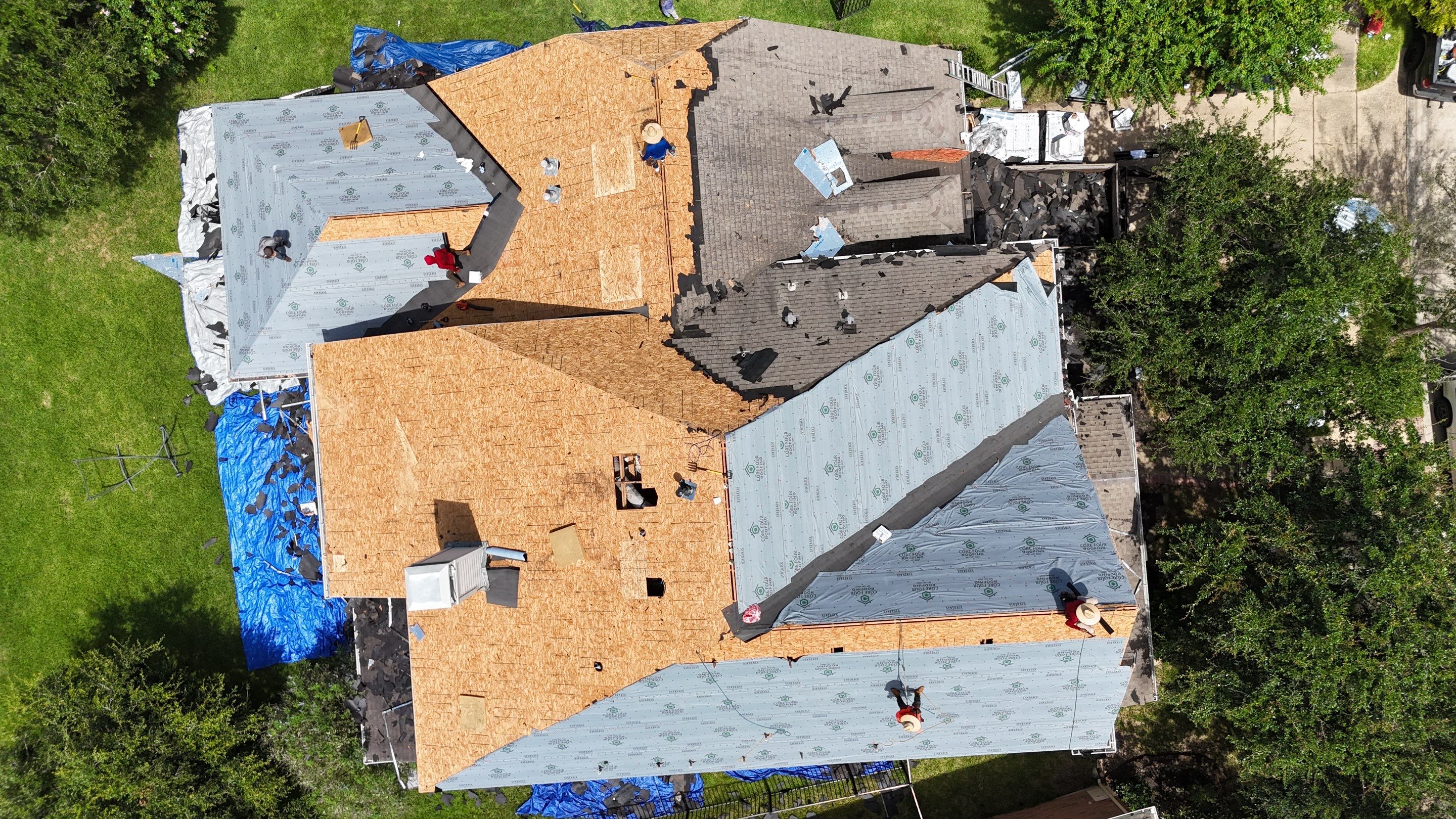 Insurance approved replacement in Bridgeland by Core Four Roofing
