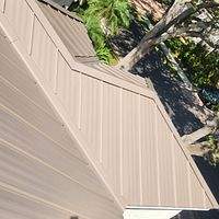 24ga 1" Nail-Strip Buckskin by Total Roofing System The Metal Roof Experts