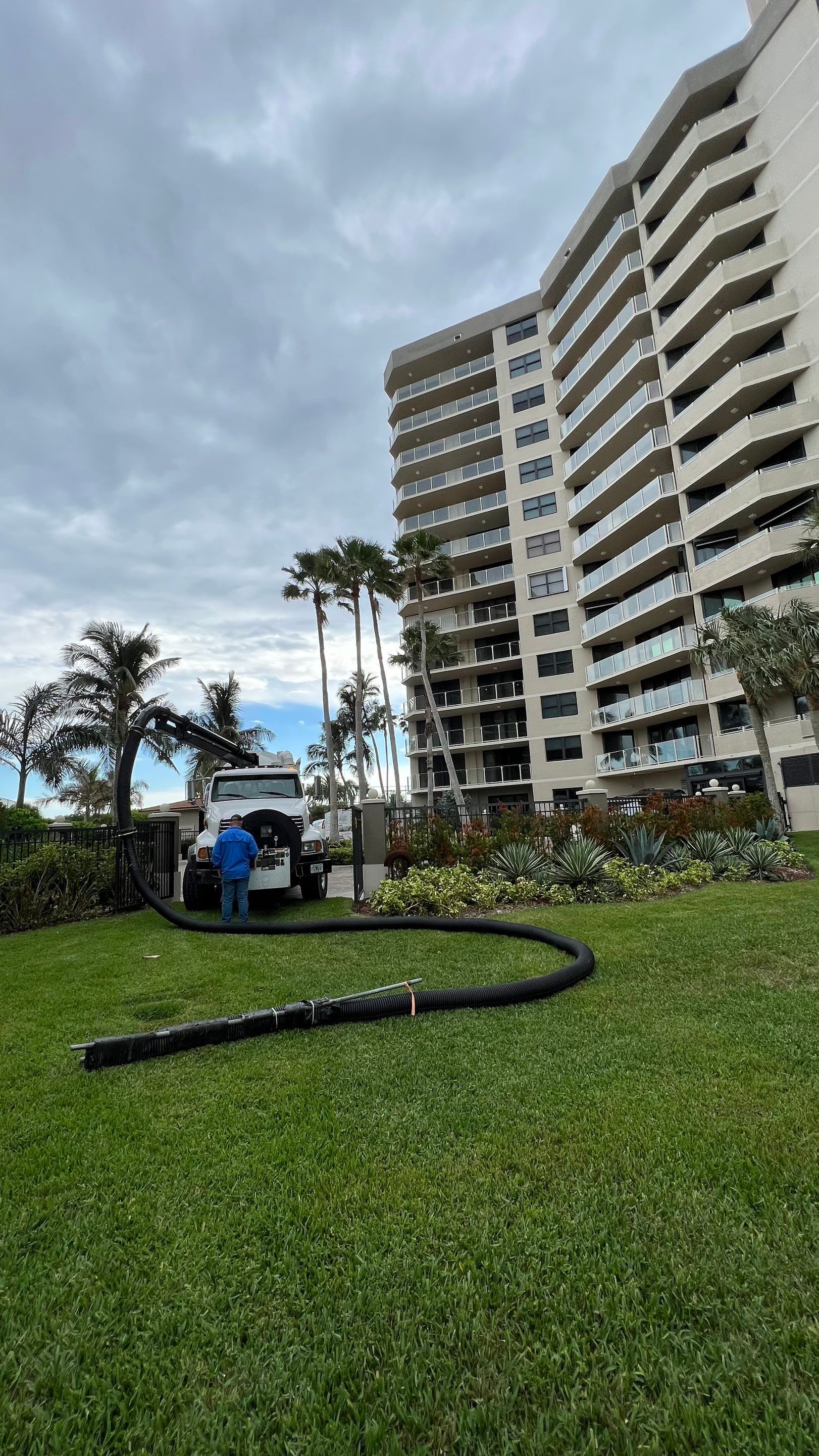 Condo Storm Water System Maintenance by APS Power & Water