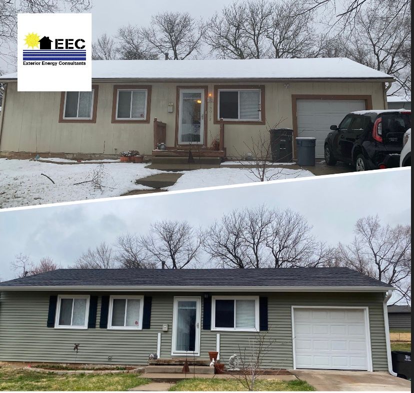 Out with the OLD and in with the new! by EEC Windows, Siding & Roofing