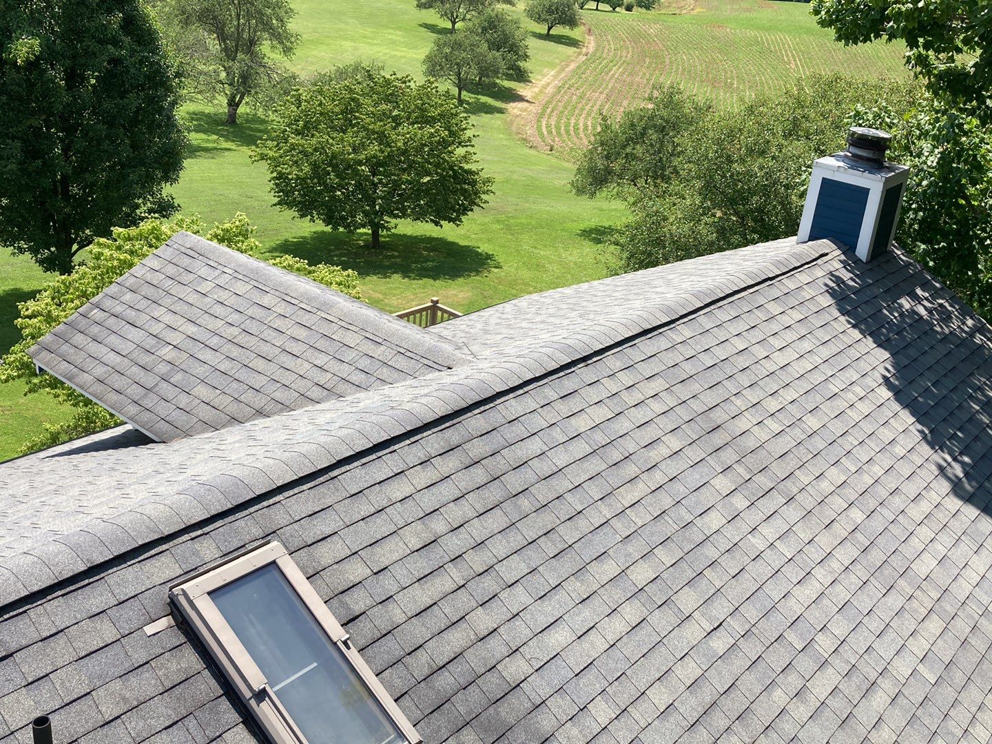 Residential Roofing Installation using GAF Timberline HDZ, Pewter Gray by Rainstoppers Roofing