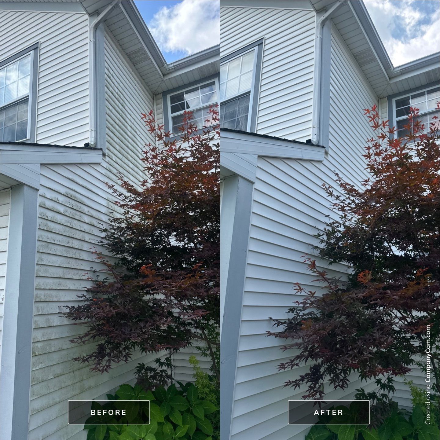 Project in McHenry by Simmons Power & Soft Washing