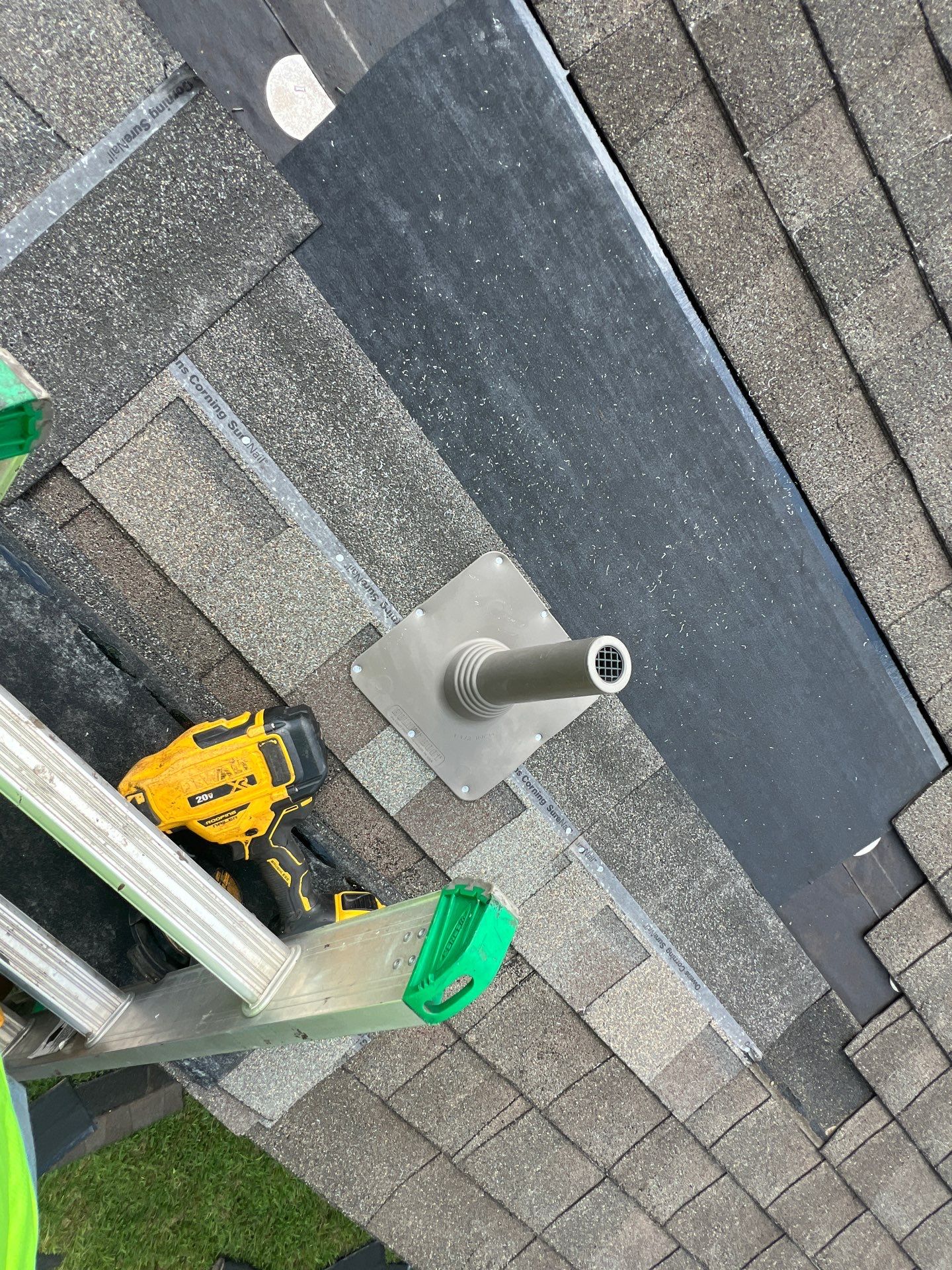Hail Damage using Owen's Corning Duration (Lifetime) Shingles by Roof Repair Company