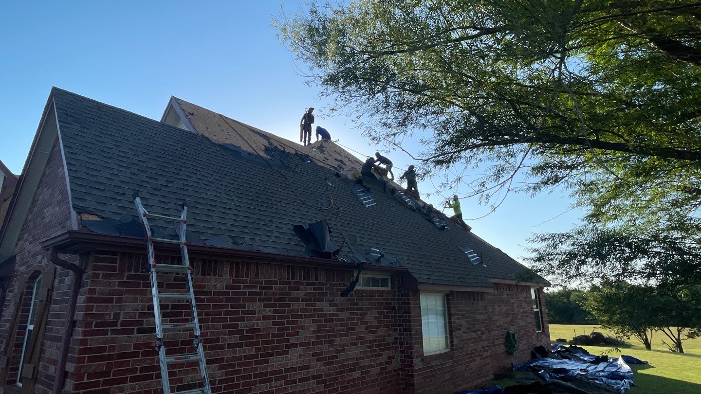 Residential Roofing Installation using GAF Natural Shadow  by A & H Roofing and Contracting