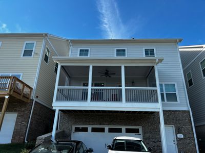 Second-Story Screened-In Porch and Deck Build in Marietta