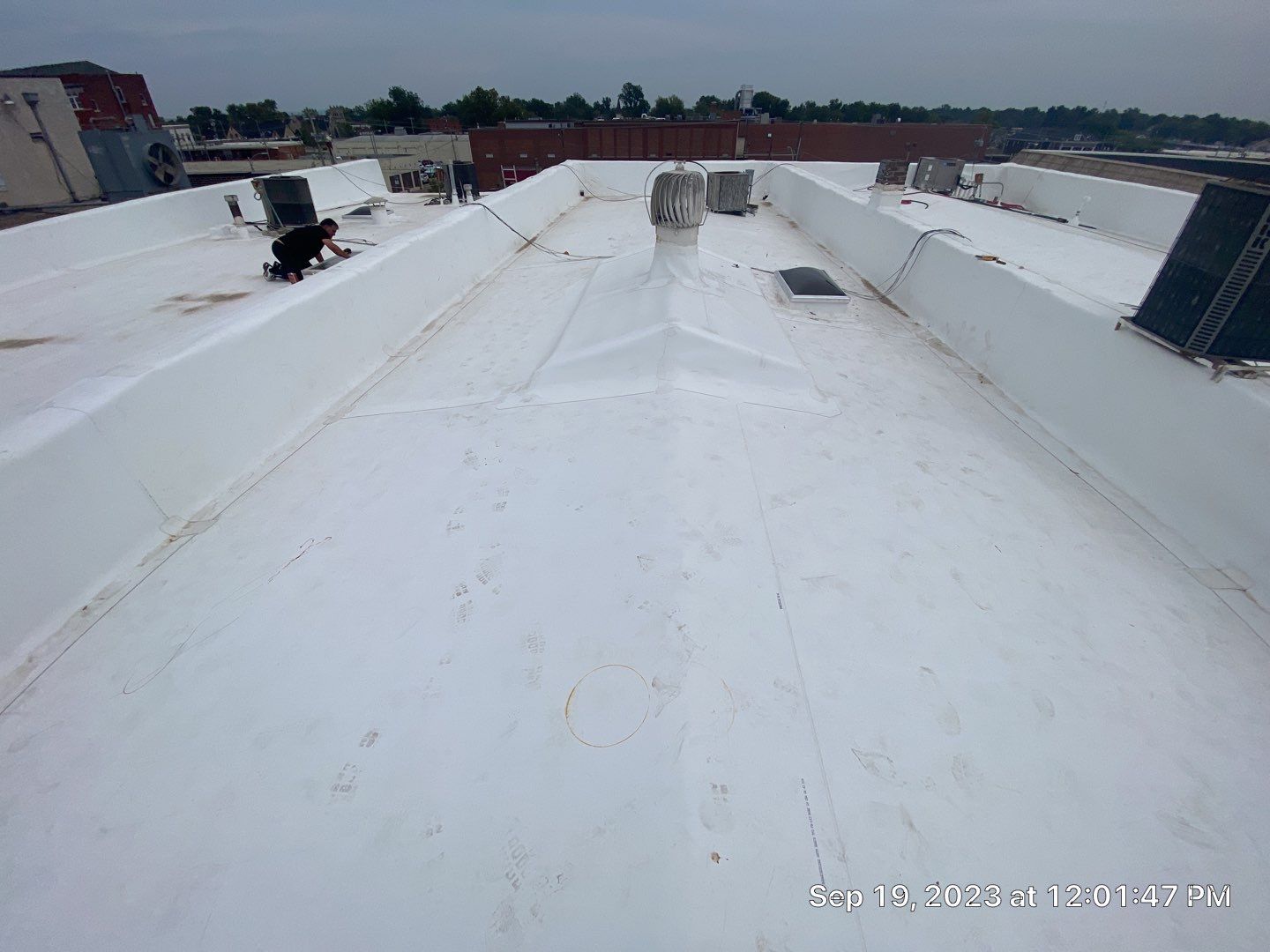 TPO Project in Fort Smith by Decor Roofing & Restoration