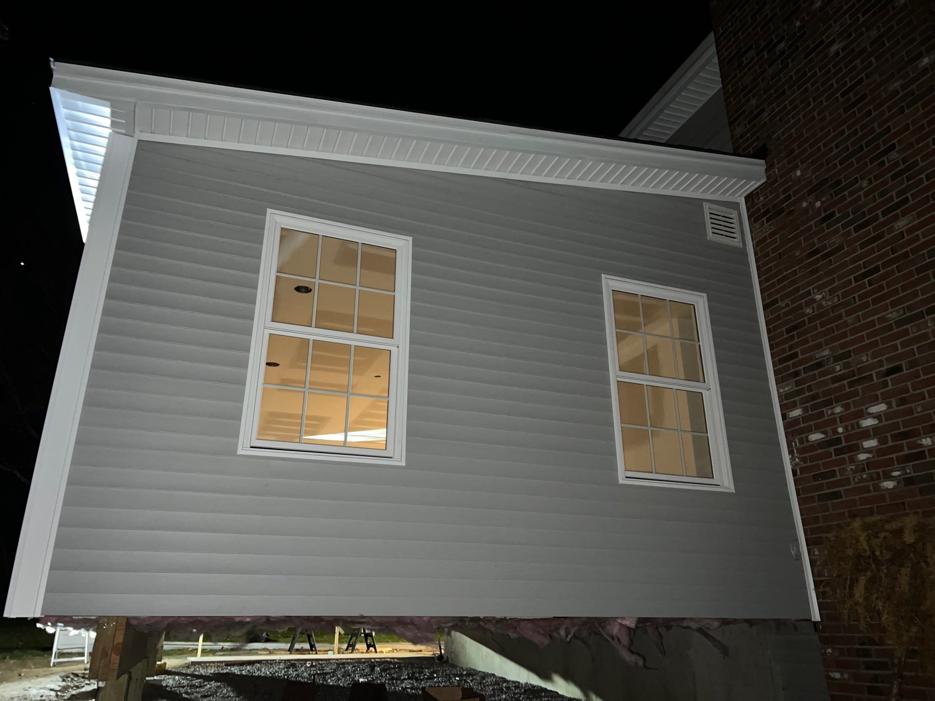 Siding Installation using certainteed monogram 4" double 4 by A Plus Exterior