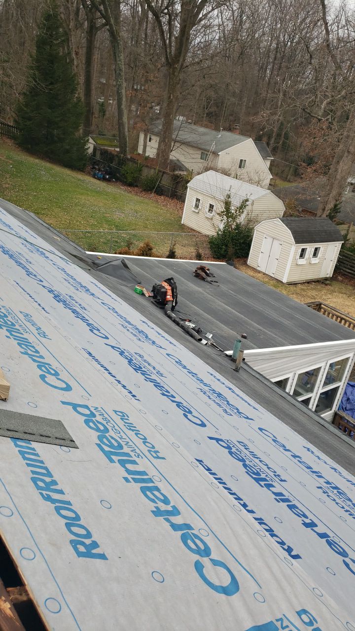 Annandale: CertainTeed Landmark Pro Designer Shingles in Max Def Charcoal Black by RM Banning, Inc.