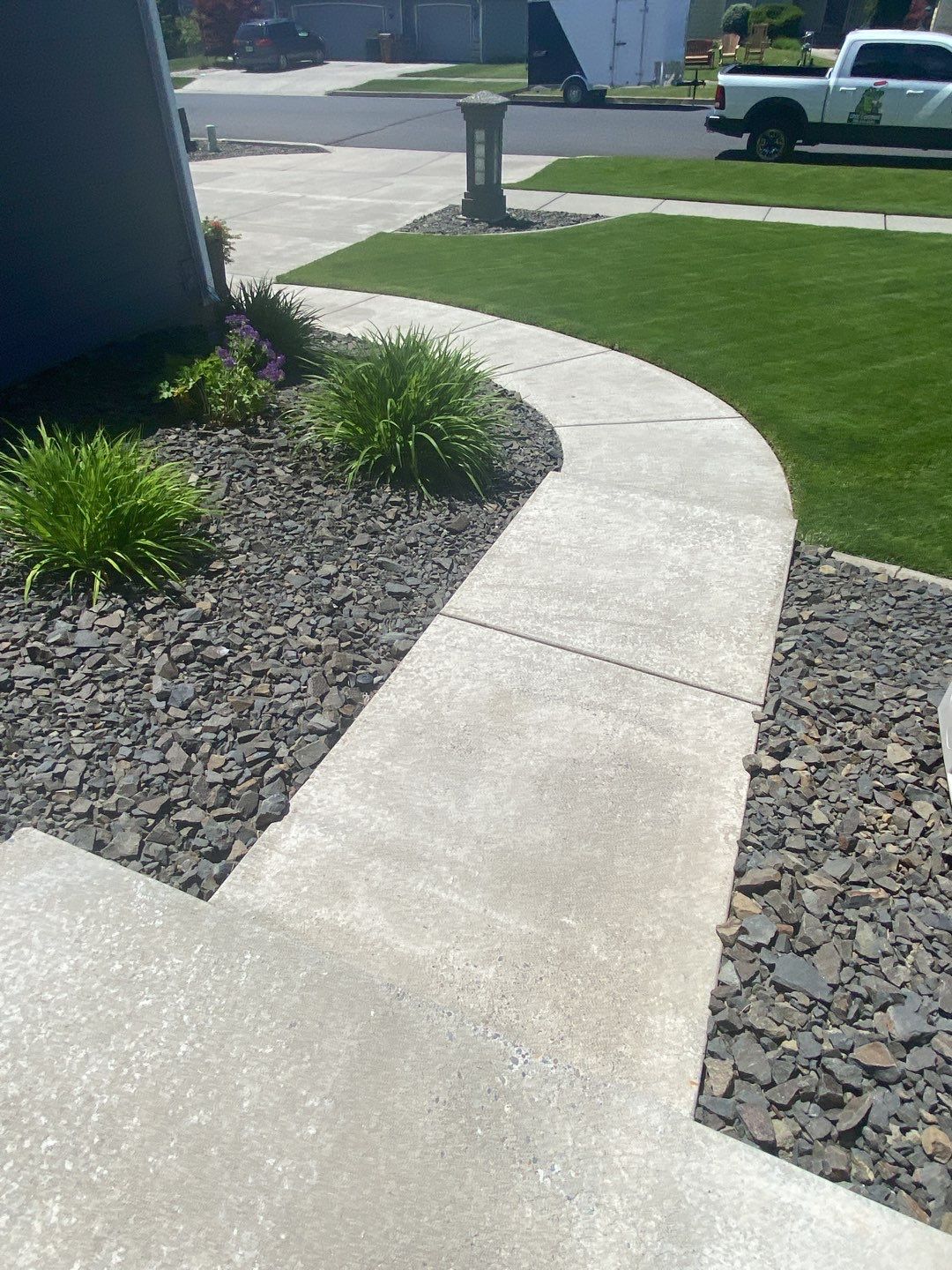 Pool Deck Transformation using Slate Stone by Croc Coatings, LLC