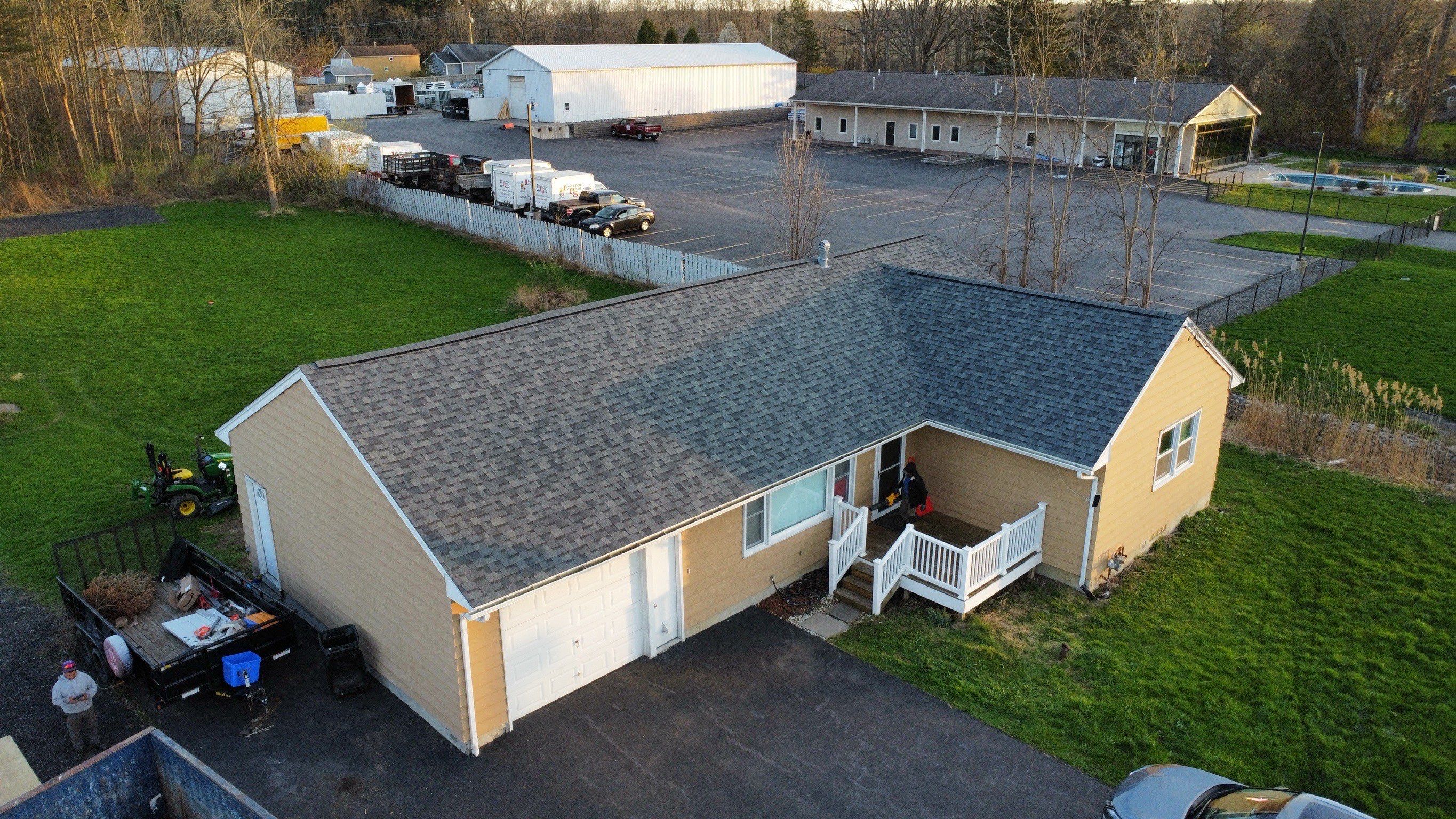 🔨 Roof Replacement Completed in Baldwinsville, NY | Owens Corning Shingles 🏠 by Alpha Omega Roofing LLC