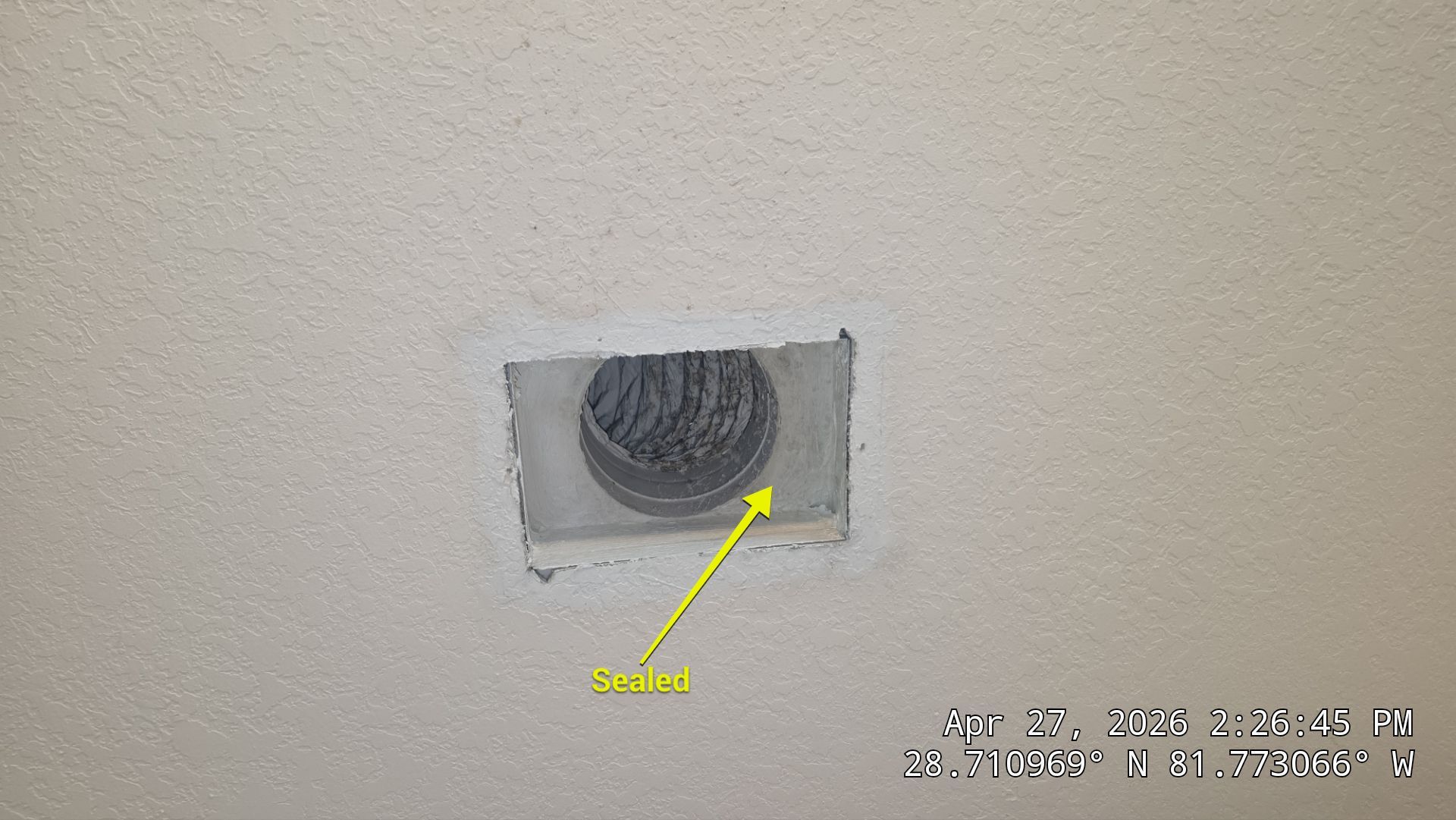 Air Duct Dryer Vent Cleaning Dryer Vent Repair Encapsulation by Hygienic Air, Inc