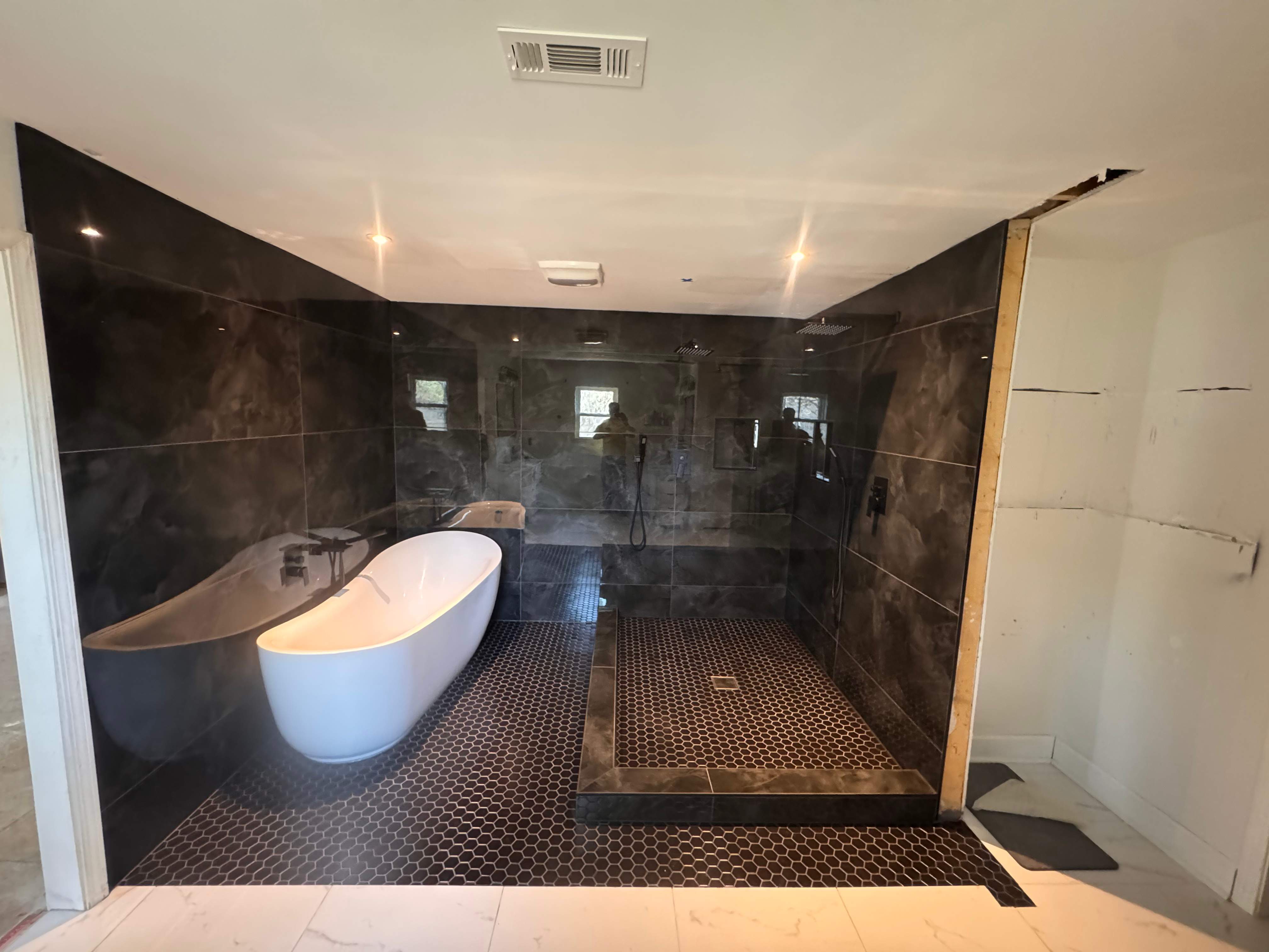 Shower renovation by Prudencio