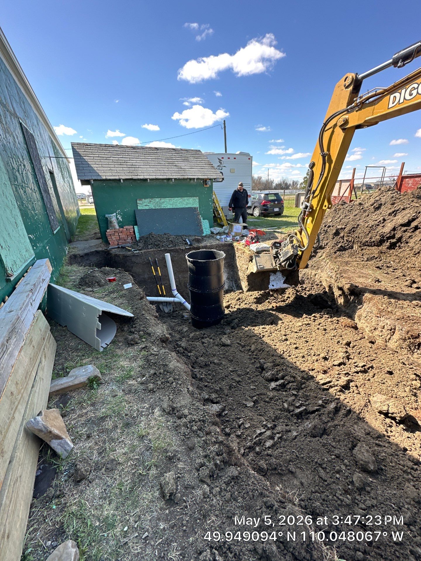 Septic System Installation and Tank Replacement in Walsh, Alberta by Septic Medic Inc.