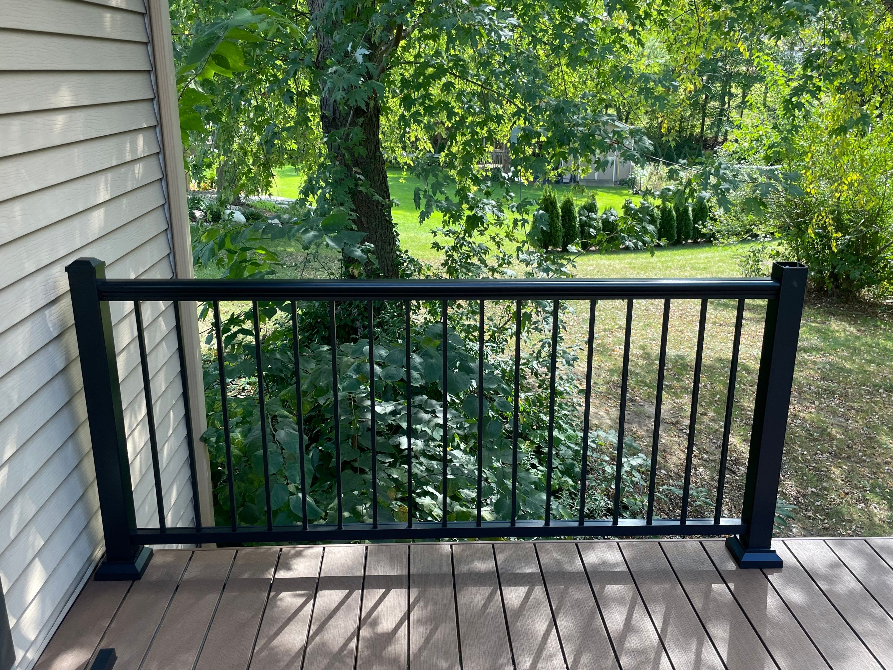 Deck Installation using TIMBERTECH DECKING by Avalon Roofing and Exteriors
