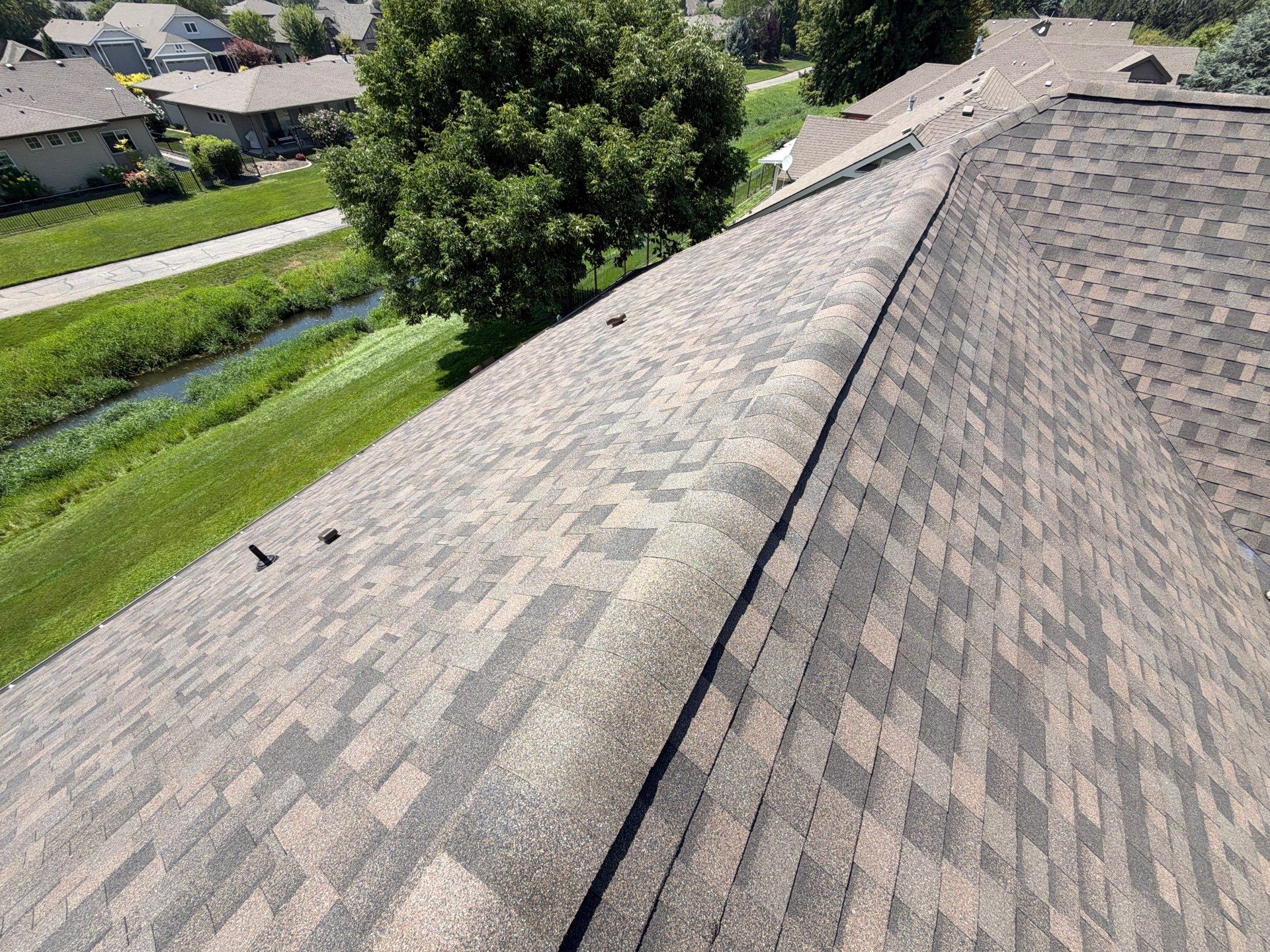 Complete Residential Roof Replacement with Architectural Shingles in Star by Olive Roofing