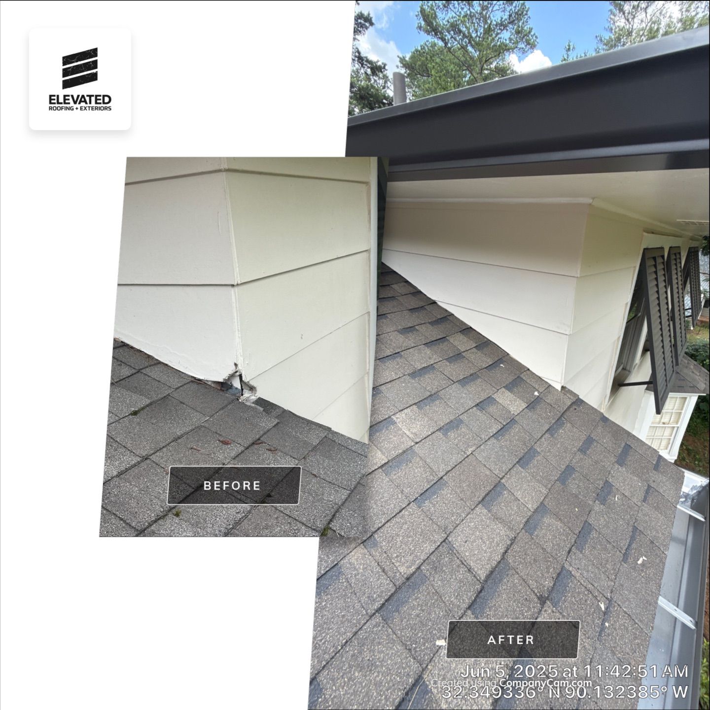 Full Exterior Makeover – Retail Restoration | Jackson, MS by Elevated Roofing + Exteriors
