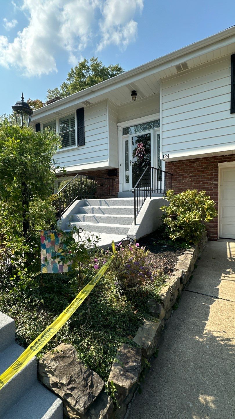 Porch + Steps + Patio Project in Pittsburgh by Floors in a Day, Inc