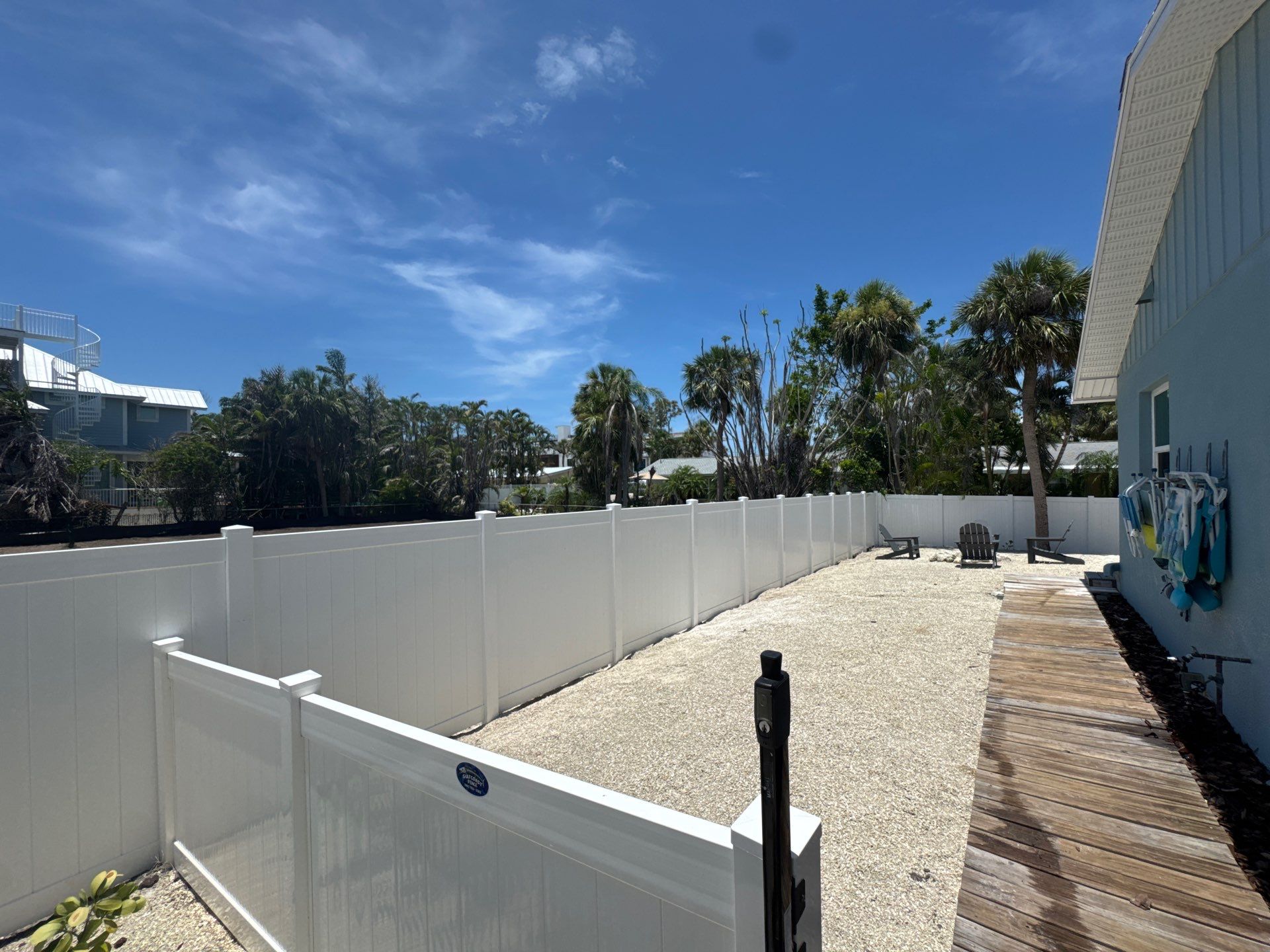 Vinyl Privacy Fence Installation in Bradenton, FL by Asap fence and gates, LLC