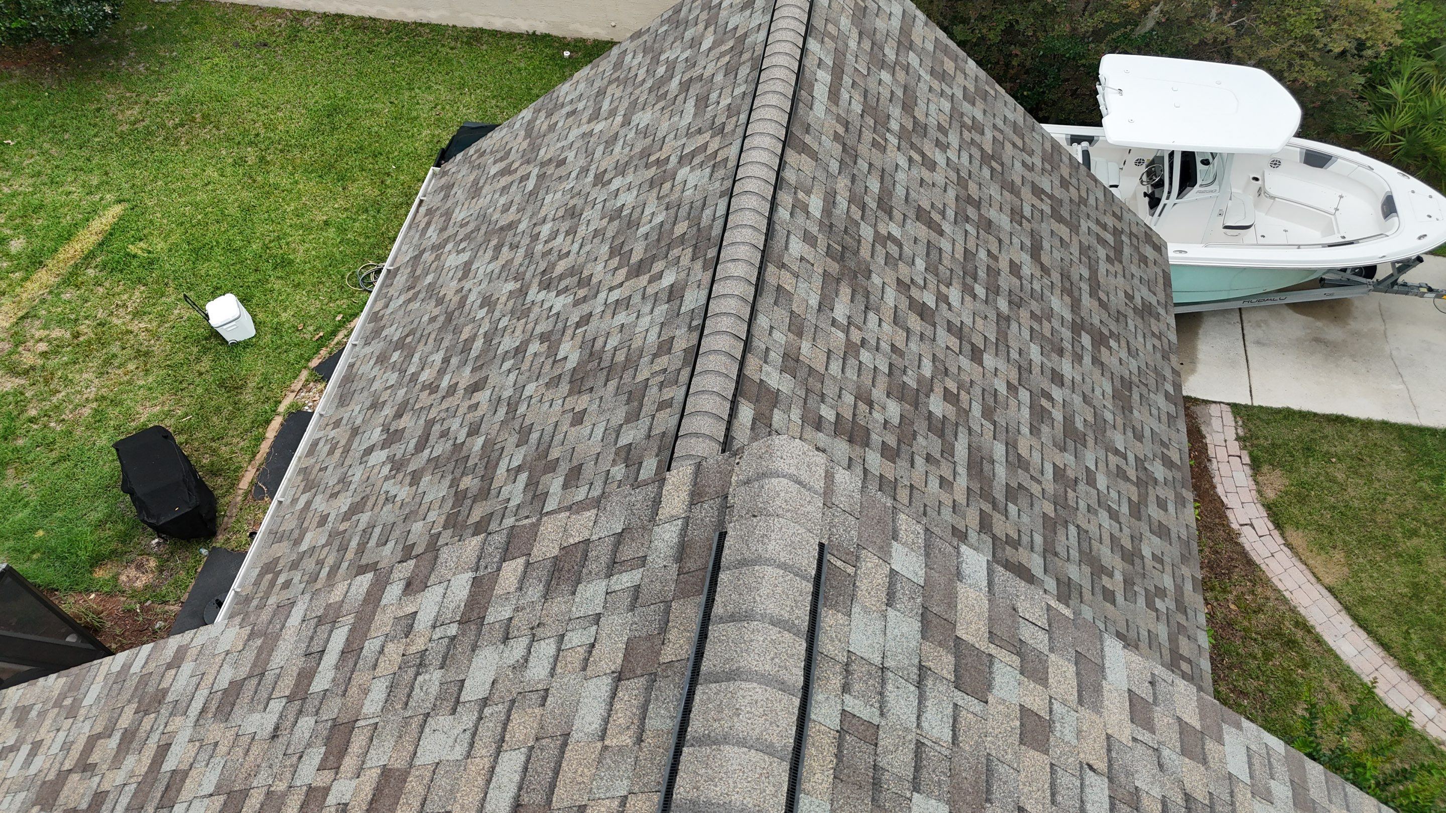 Full Residential Roofing Installation for Multi-Gabled Flagler Beach Home by Trinity Restoration and Roofing LLC