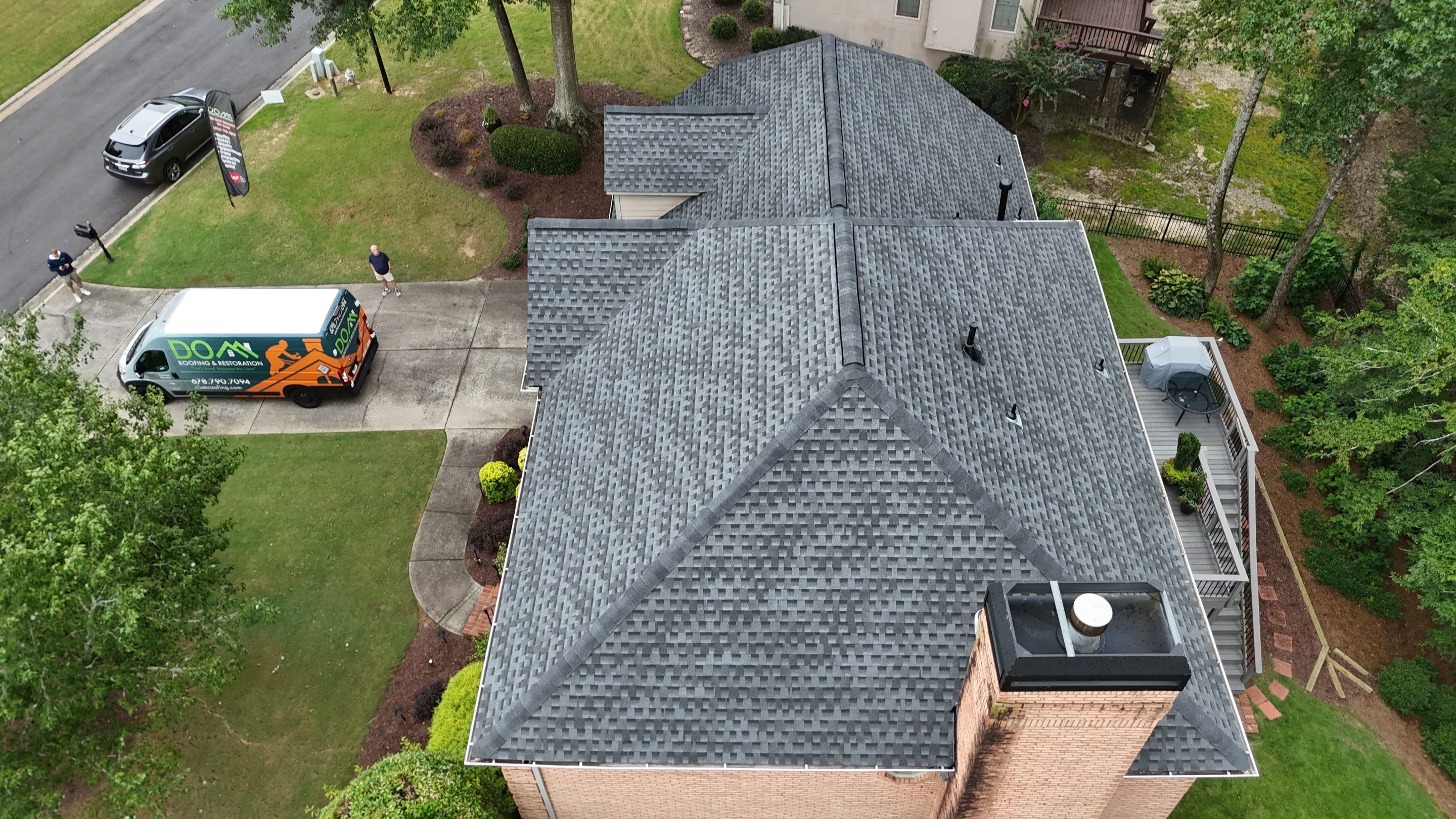 Poplar Spring Court Norcross Roof Replacement  by Dom Roofing & Restoration