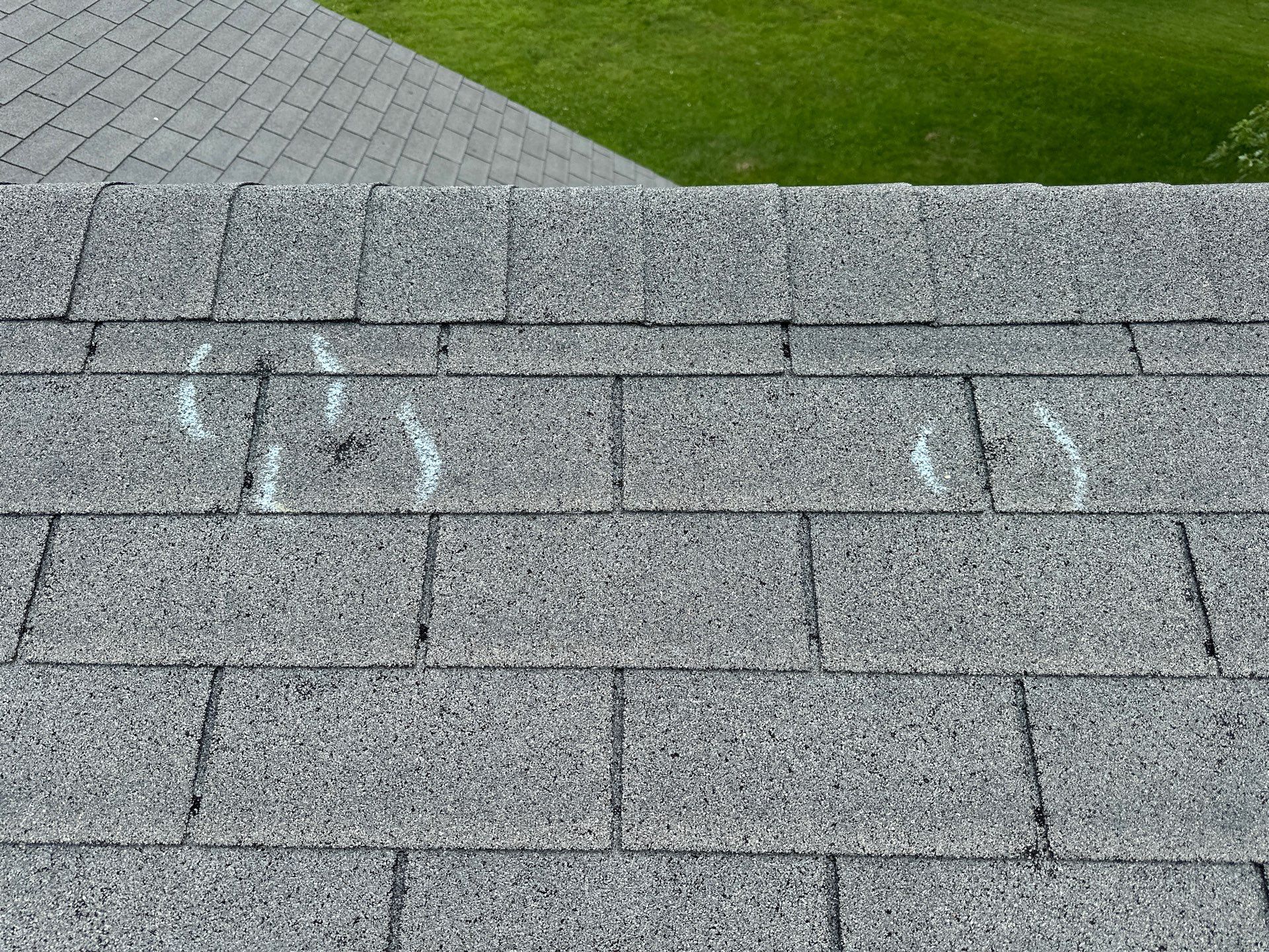 Solid Hail Damage - 3 Tab by Paragon Roofing