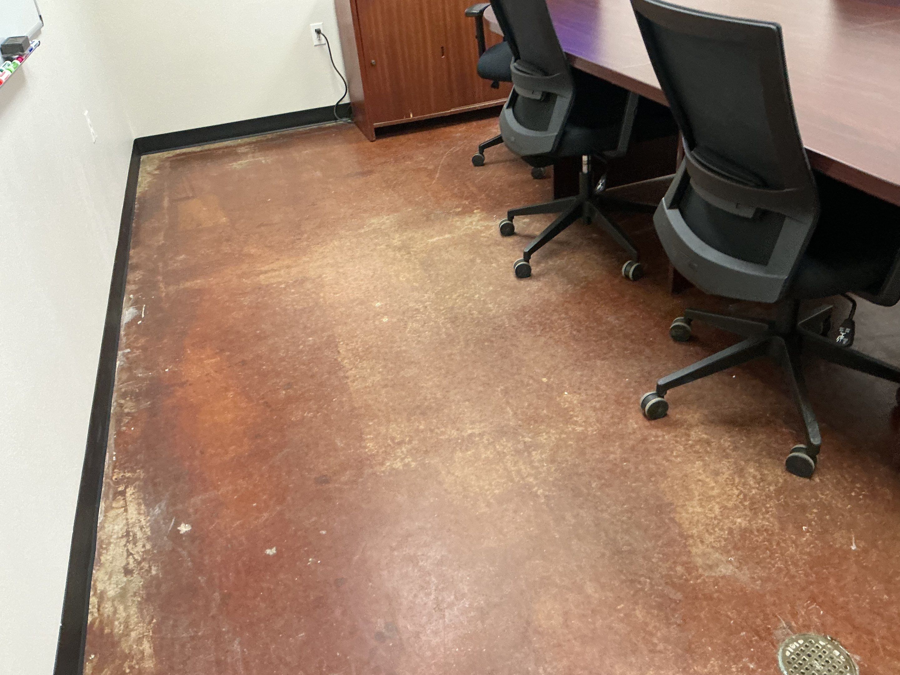 Dallas Office Interior Restoration and Commercial Carpet Tile Installation by Simmons Floors 