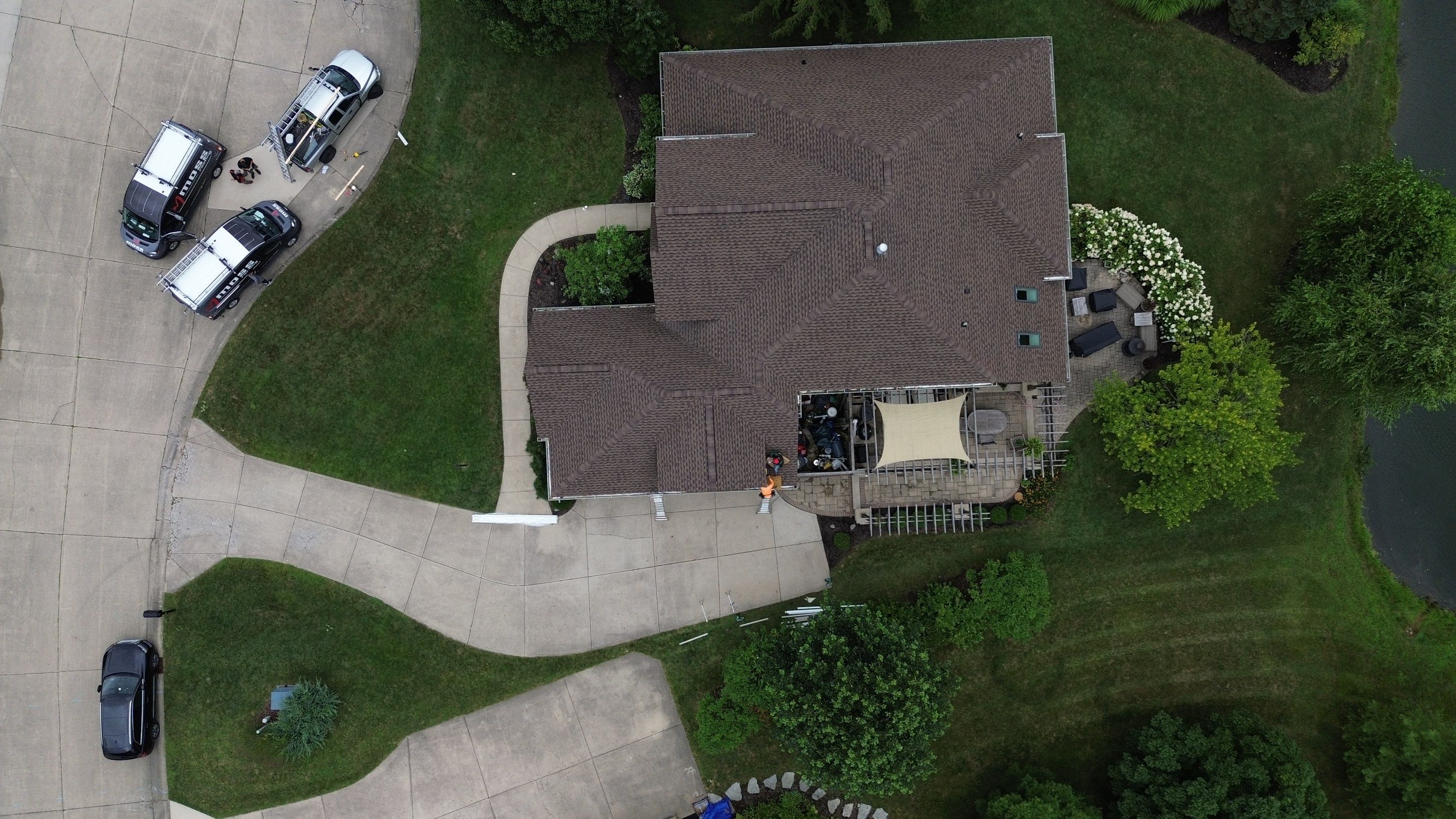 Project in Indianapolis by Moss Roofing