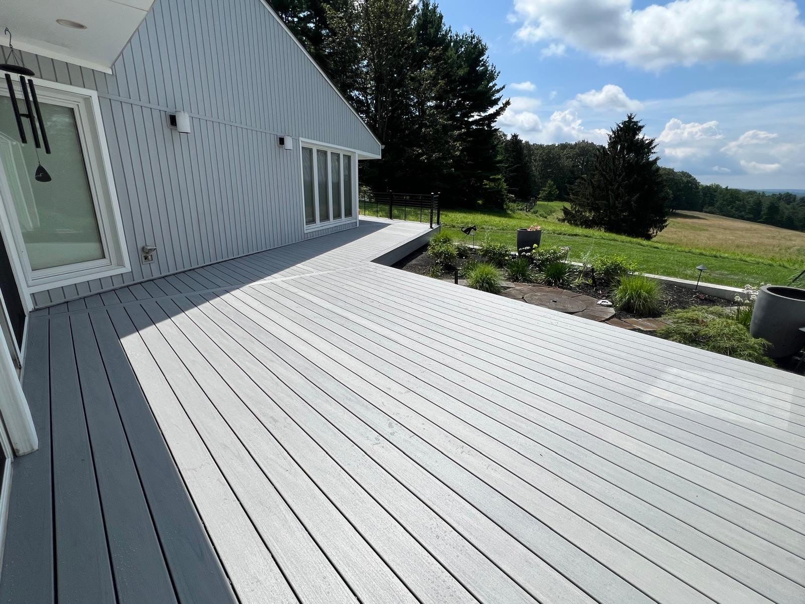 Project in Harding Township by deck guardian