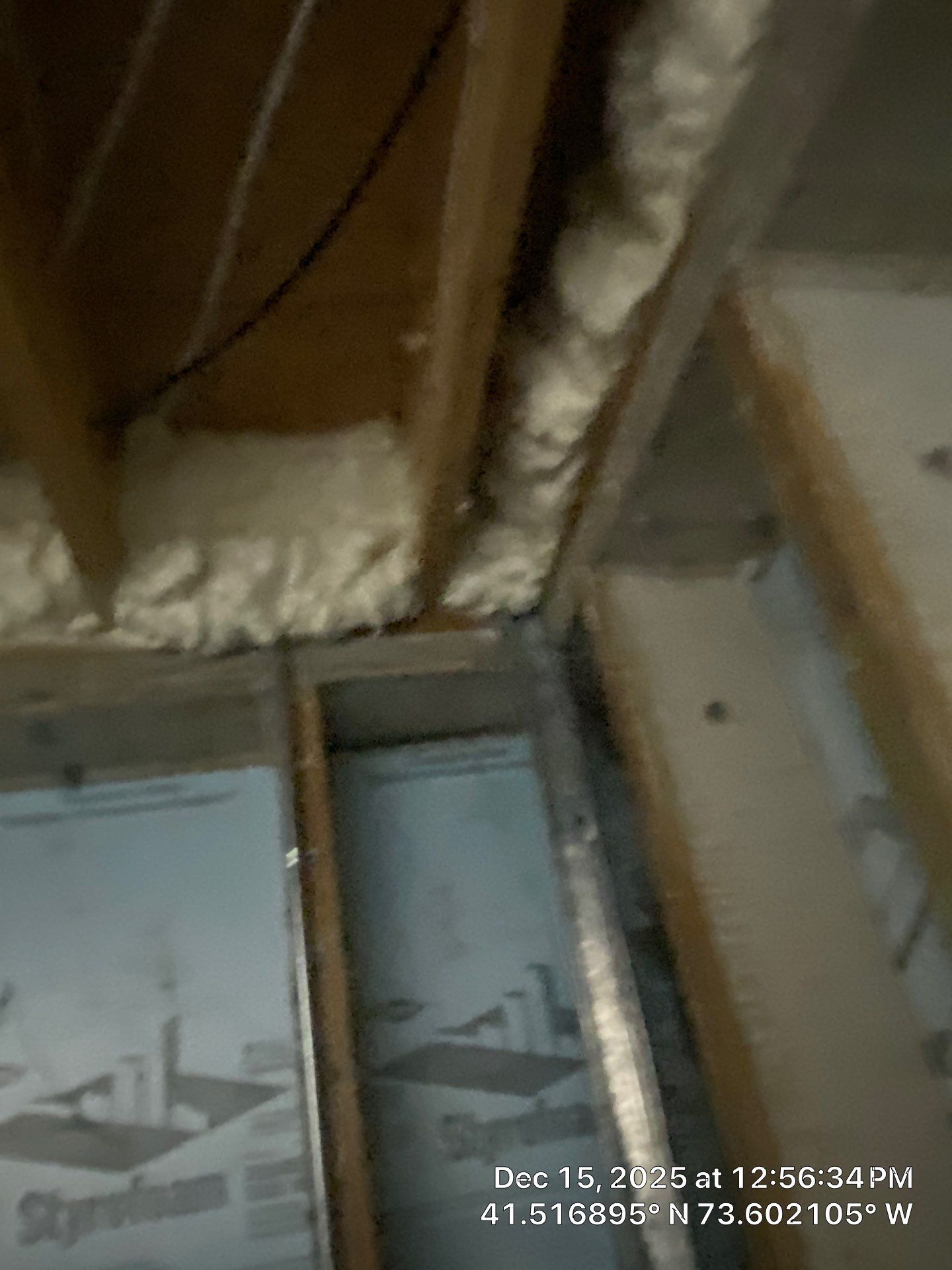 Attic Insulation using open cell spray foam by NYS Foam & Energy