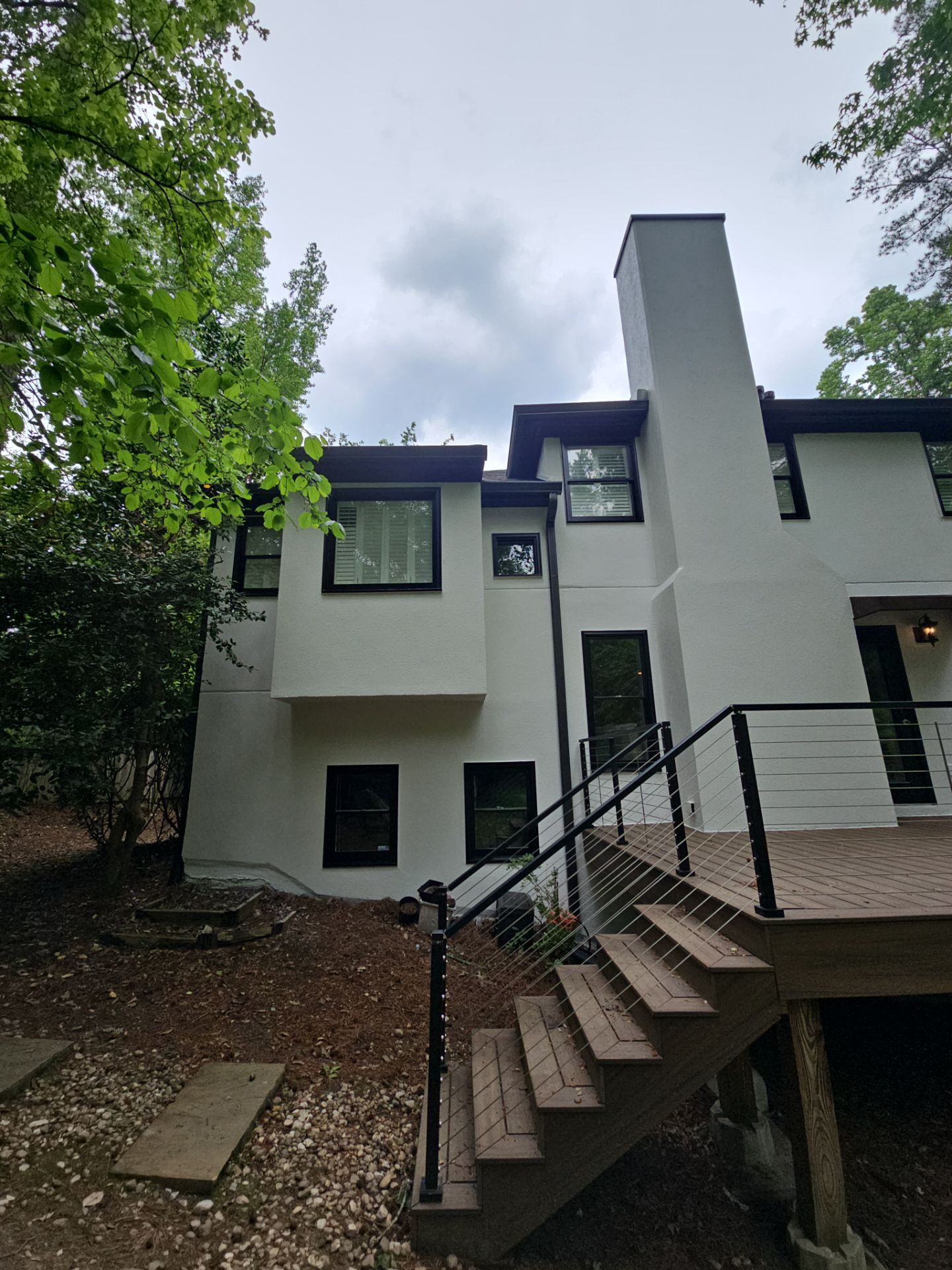 Full Exterior Transformation in Atlanta by Atlanta's Paint Doctor