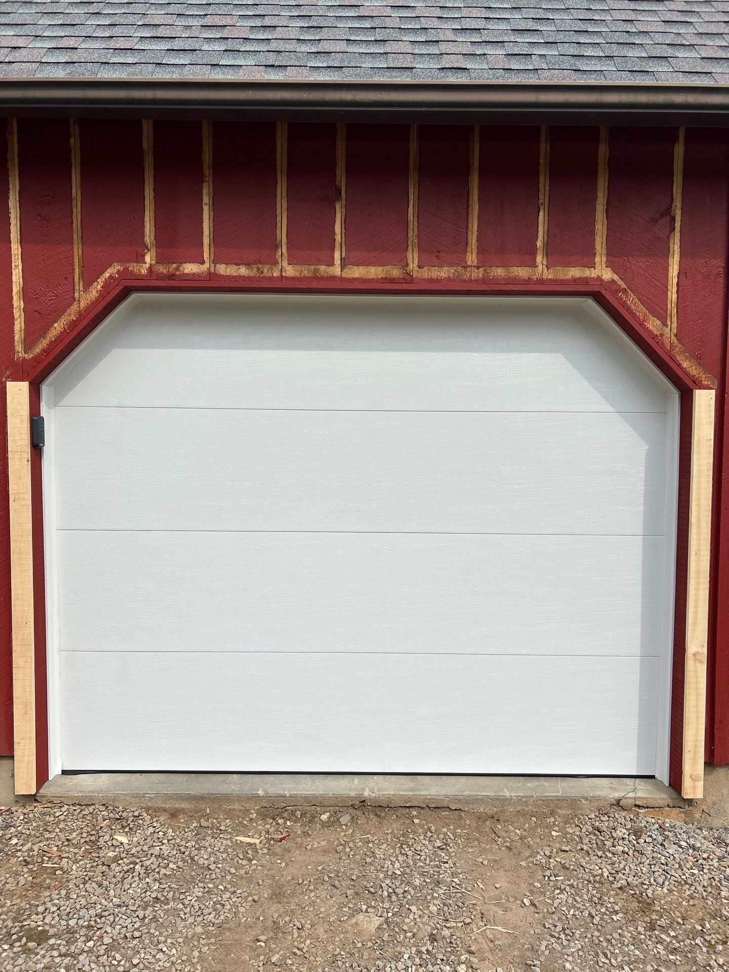 Amarr Olympus Garage Door Installation by DiGiorgi Roofing and Siding Inc