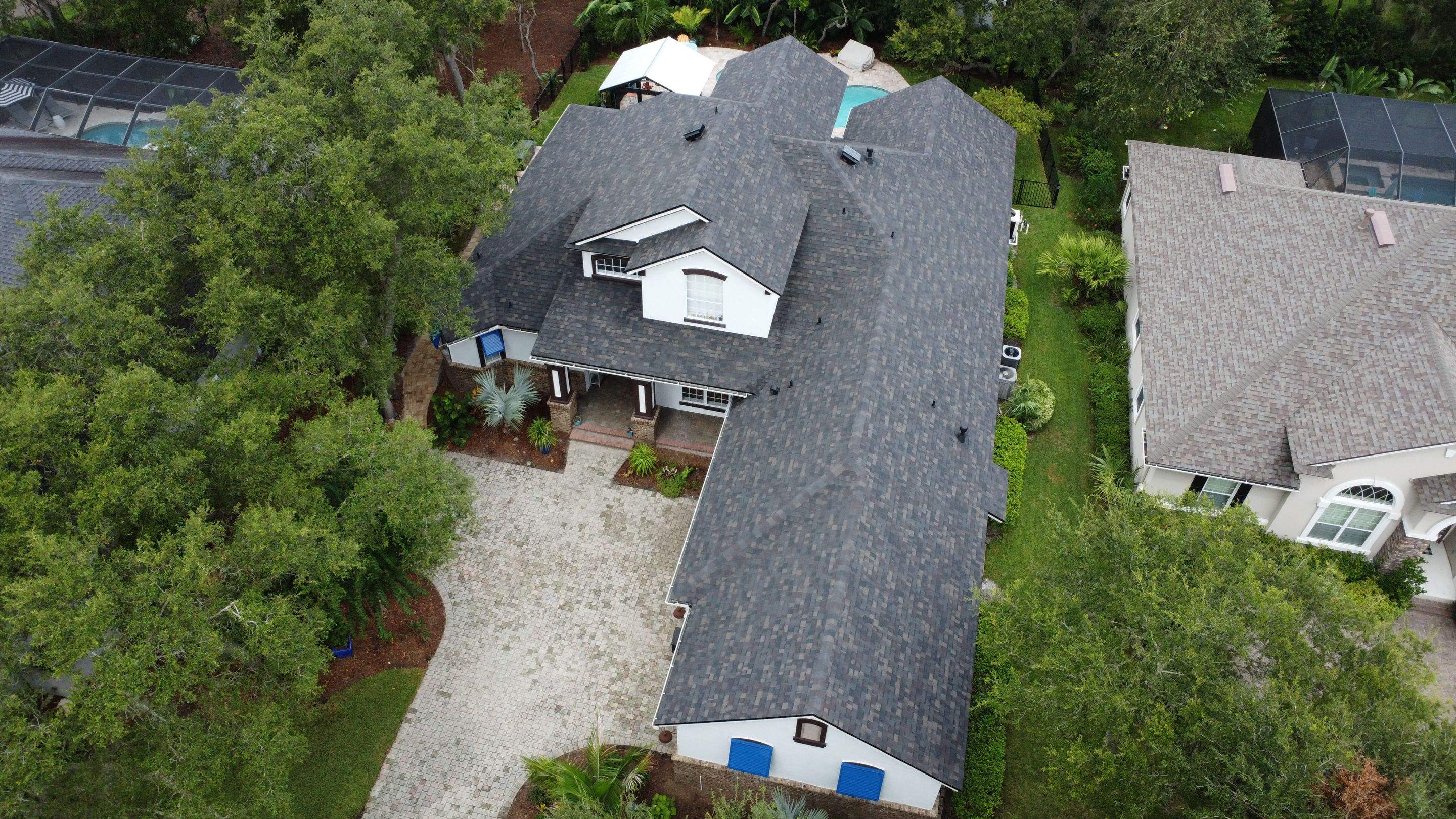 Residential Roofing Installation using Owens Corning TruDefinition Duration Shingles by Galaxy Builders, Inc.