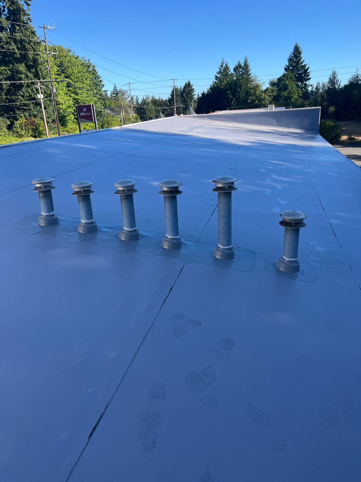 Commercial Roof Replacement in Port Orchard, WA by Hanley Construction