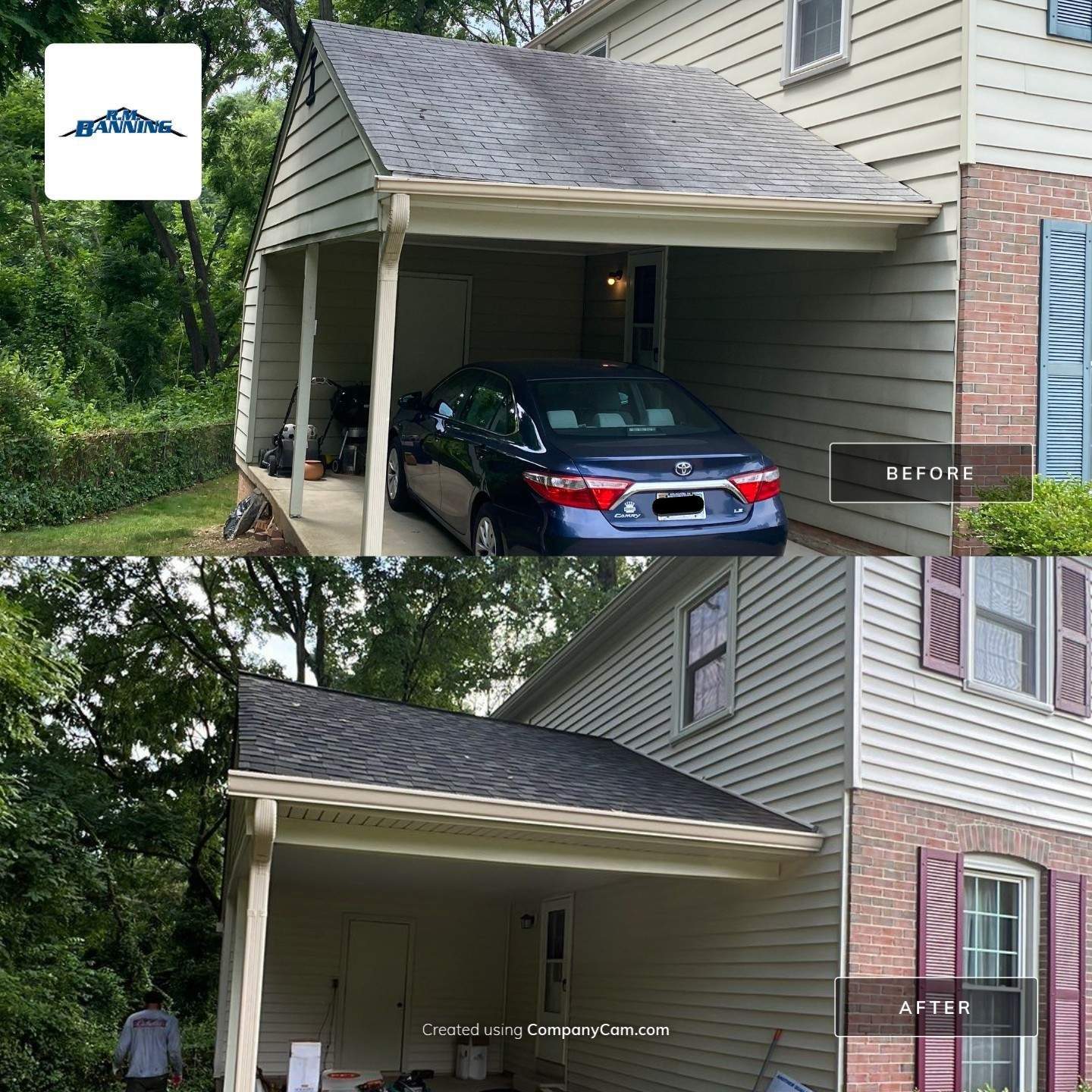 Alexandria: Multi-Trade Exterior Renovation by RM Banning, Inc.